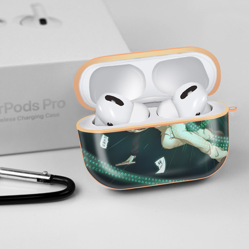 文豪ストレイドッグス Bungo Stray Dogs 【AirPods Pro用】ハードシェル保護ケース｜耐衝撃・防指紋・カラビナ付き商品仕様