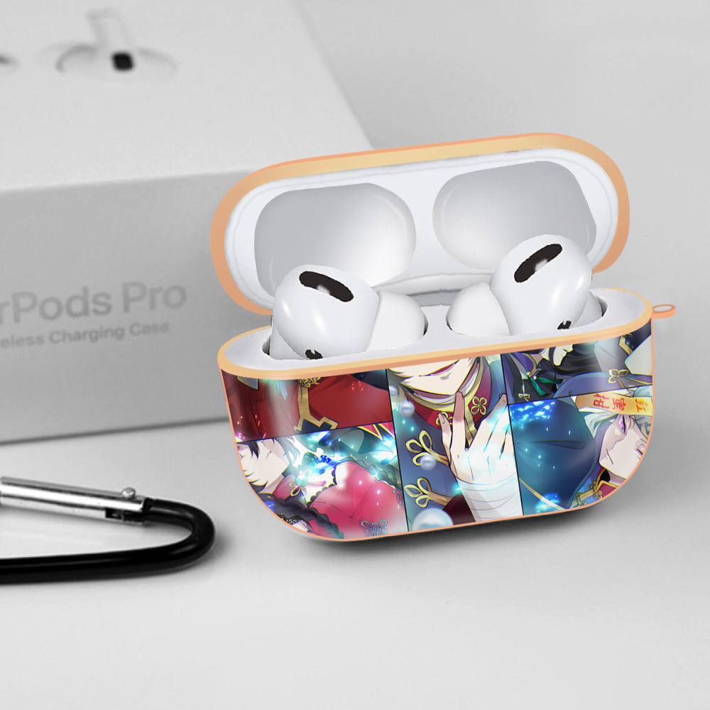 文豪ストレイドッグス Bungo Stray Dogs 【AirPods Pro用】ハードシェル保護ケース｜耐衝撃・防指紋・カラビナ付き商品仕様