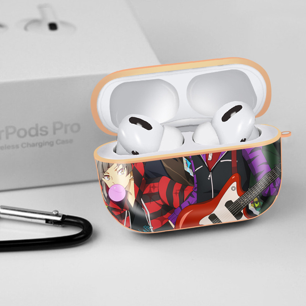 文豪ストレイドッグス Bungo Stray Dogs 【AirPods Pro用】ハードシェル保護ケース｜耐衝撃・防指紋・カラビナ付き商品仕様