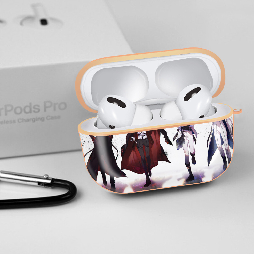 文豪ストレイドッグス Bungo Stray Dogs 【AirPods Pro用】ハードシェル保護ケース｜耐衝撃・防指紋・カラビナ付き商品仕様