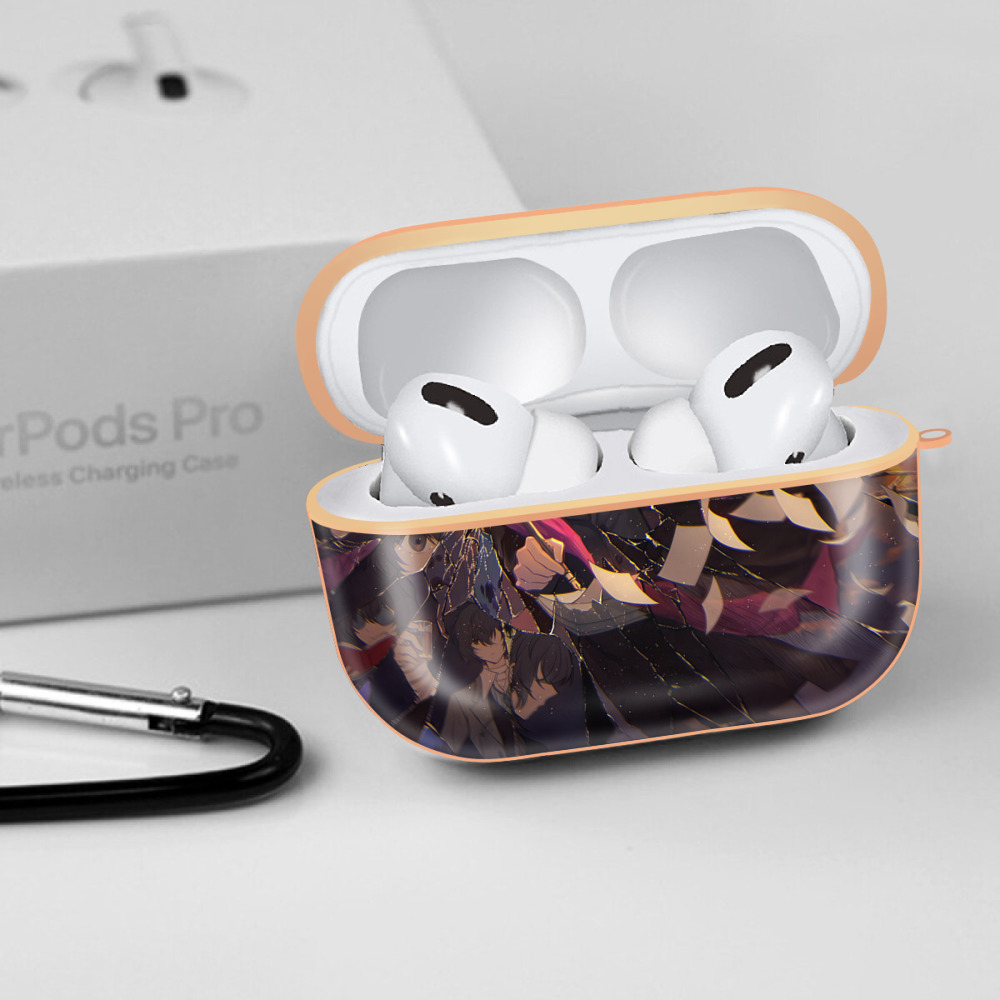 文豪ストレイドッグス Bungo Stray Dogs 【AirPods Pro用】ハードシェル保護ケース｜耐衝撃・防指紋・カラビナ付き商品仕様