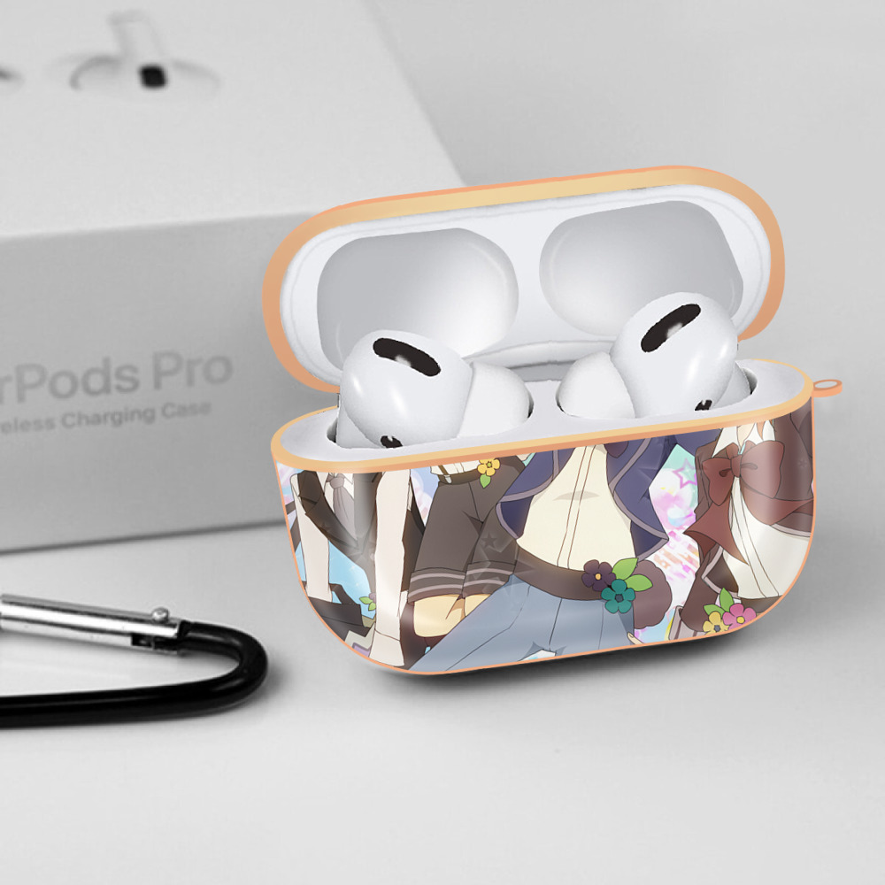 文豪ストレイドッグス Bungo Stray Dogs 【AirPods Pro用】ハードシェル保護ケース｜耐衝撃・防指紋・カラビナ付き商品仕様