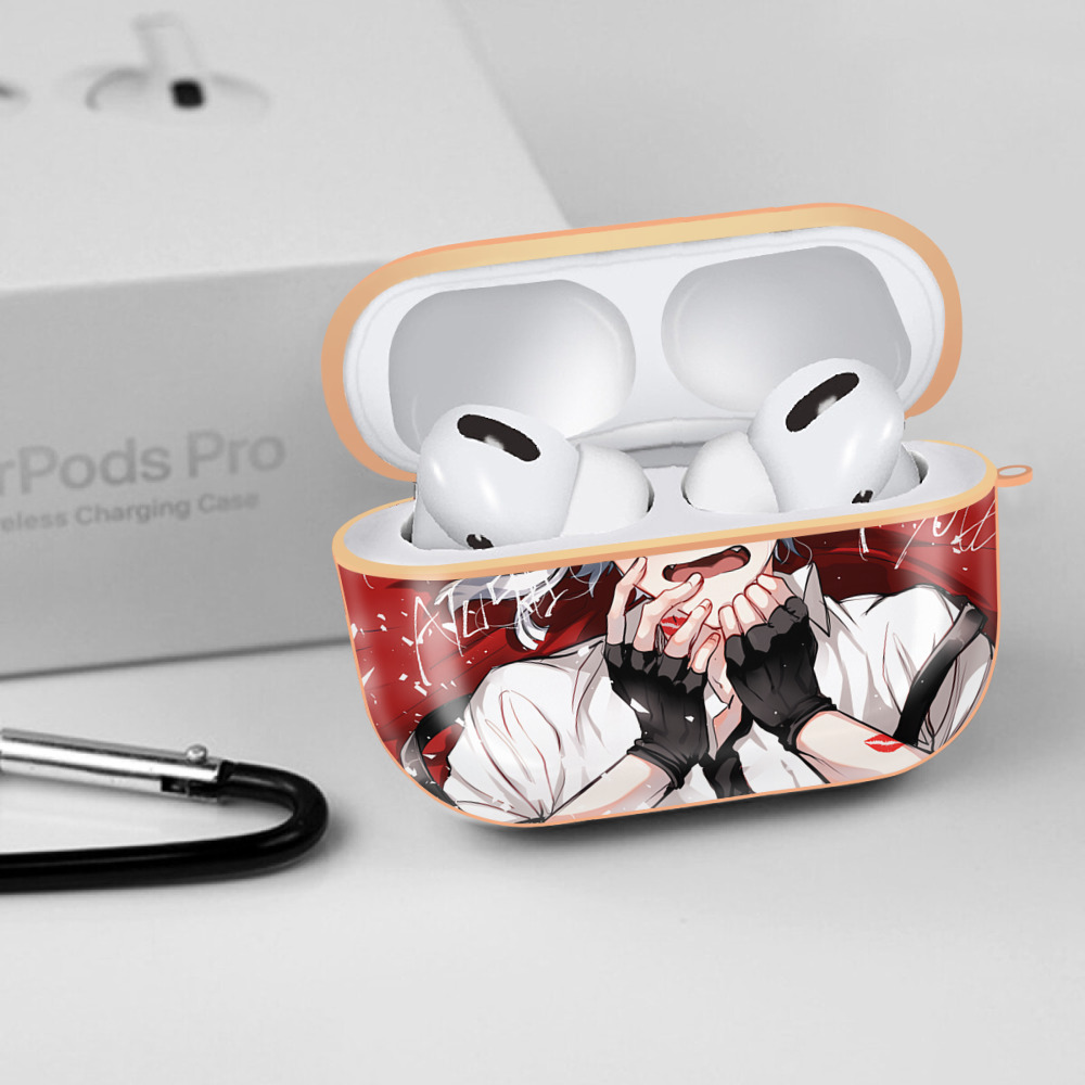 文豪ストレイドッグス Bungo Stray Dogs 【AirPods Pro用】ハードシェル保護ケース｜耐衝撃・防指紋・カラビナ付き商品仕様