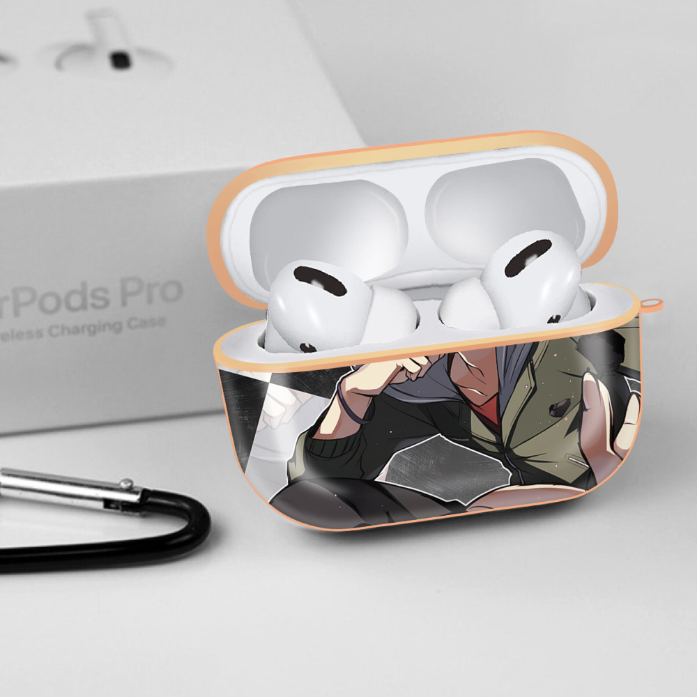 文豪ストレイドッグス Bungo Stray Dogs 【AirPods Pro用】ハードシェル保護ケース｜耐衝撃・防指紋・カラビナ付き商品仕様