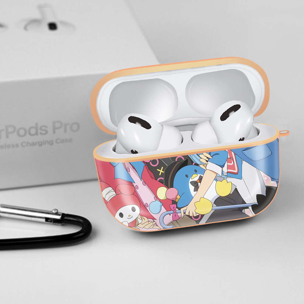 文豪ストレイドッグス Bungo Stray Dogs 【AirPods Pro用】ハードシェル保護ケース｜耐衝撃・防指紋・カラビナ付き商品仕様