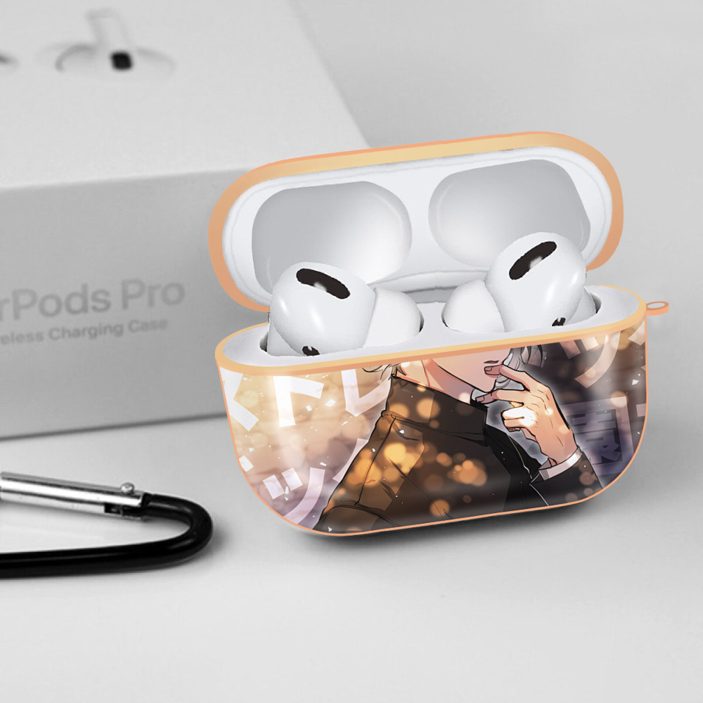文豪ストレイドッグス Bungo Stray Dogs 【AirPods Pro用】ハードシェル保護ケース｜耐衝撃・防指紋・カラビナ付き商品仕様
