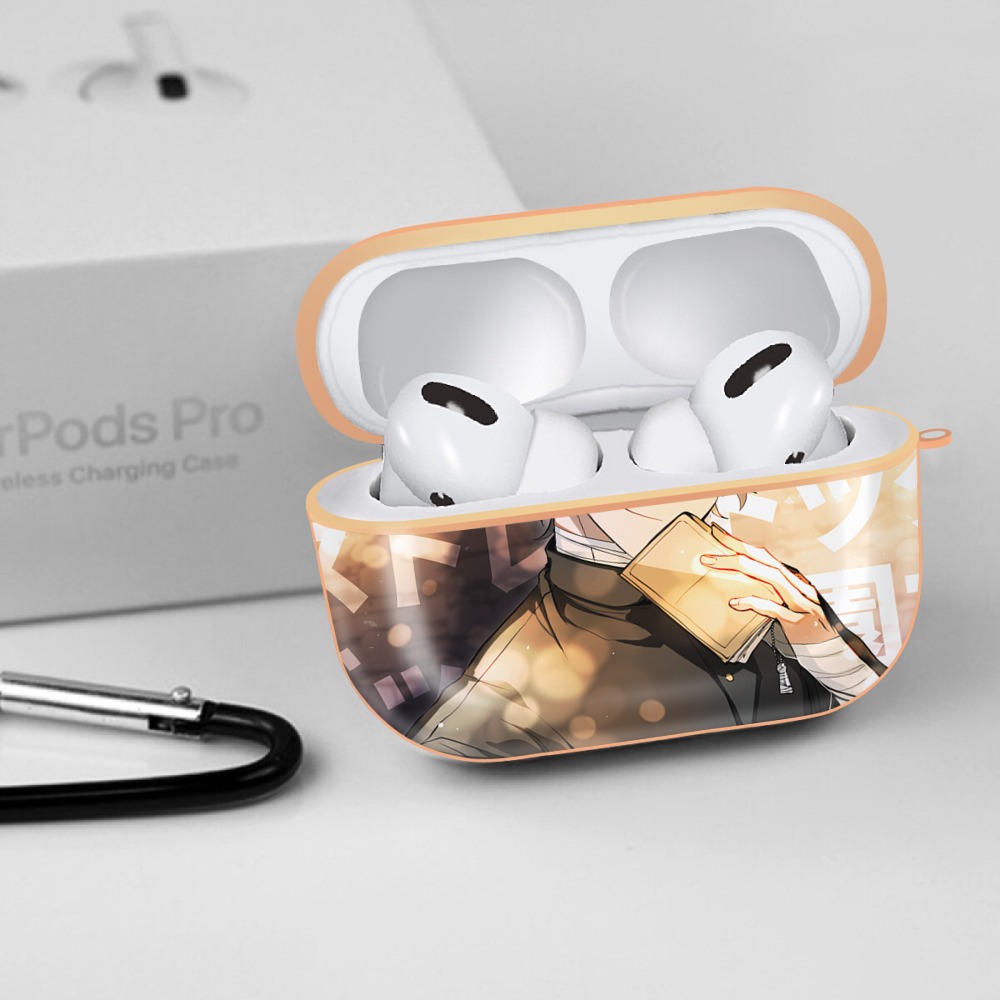 文豪ストレイドッグス Bungo Stray Dogs 【AirPods Pro用】ハードシェル保護ケース｜耐衝撃・防指紋・カラビナ付き商品仕様