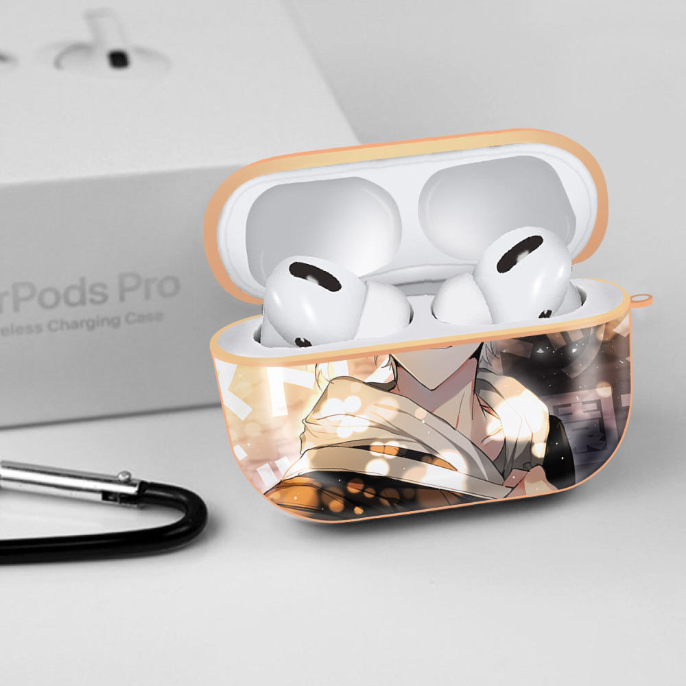 文豪ストレイドッグス Bungo Stray Dogs 【AirPods Pro用】ハードシェル保護ケース｜耐衝撃・防指紋・カラビナ付き商品仕様