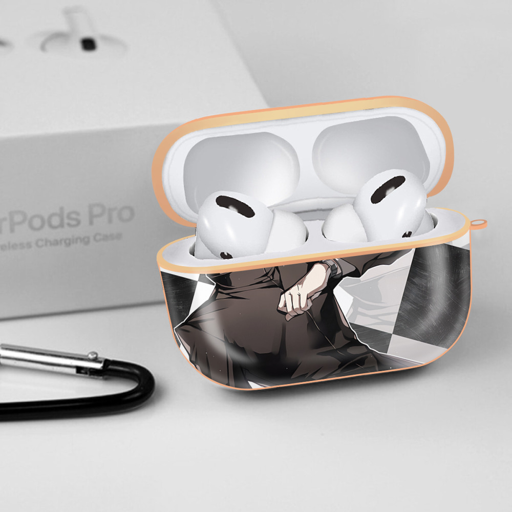 文豪ストレイドッグス Bungo Stray Dogs 【AirPods Pro用】ハードシェル保護ケース｜耐衝撃・防指紋・カラビナ付き商品仕様