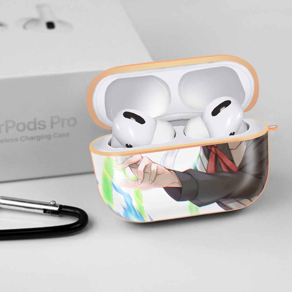 文豪ストレイドッグス Bungo Stray Dogs 【AirPods Pro用】ハードシェル保護ケース｜耐衝撃・防指紋・カラビナ付き商品仕様