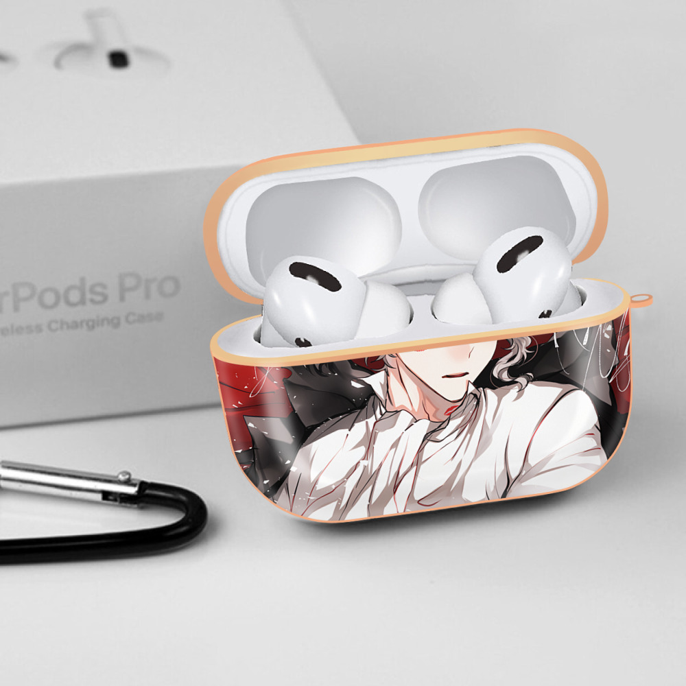 文豪ストレイドッグス Bungo Stray Dogs 【AirPods Pro用】ハードシェル保護ケース｜耐衝撃・防指紋・カラビナ付き商品仕様