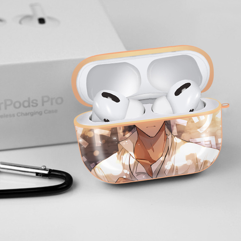 文豪ストレイドッグス Bungo Stray Dogs 【AirPods Pro用】ハードシェル保護ケース｜耐衝撃・防指紋・カラビナ付き商品仕様