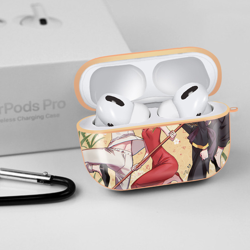 文豪ストレイドッグス Bungo Stray Dogs 【AirPods Pro用】ハードシェル保護ケース｜耐衝撃・防指紋・カラビナ付き商品仕様