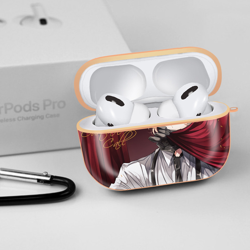 文豪ストレイドッグス Bungo Stray Dogs 【AirPods Pro用】ハードシェル保護ケース｜耐衝撃・防指紋・カラビナ付き商品仕様