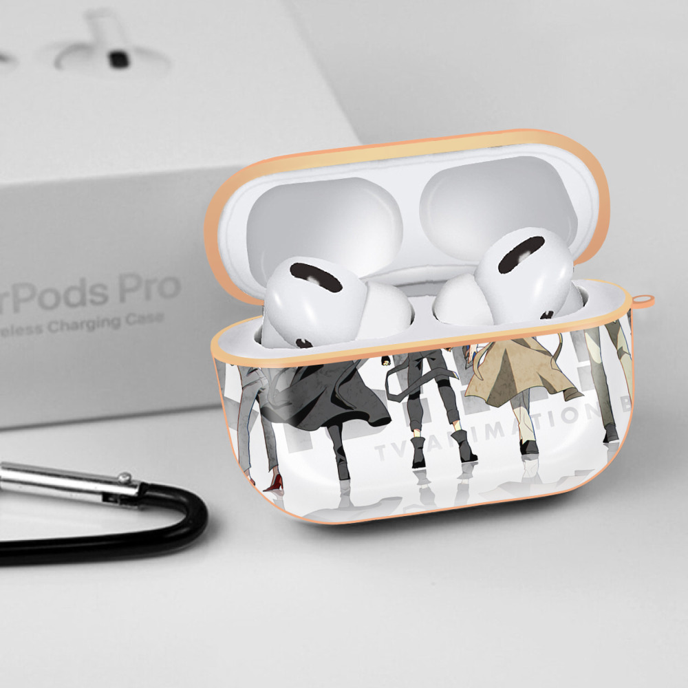 文豪ストレイドッグス Bungo Stray Dogs 【AirPods Pro用】ハードシェル保護ケース｜耐衝撃・防指紋・カラビナ付き商品仕様