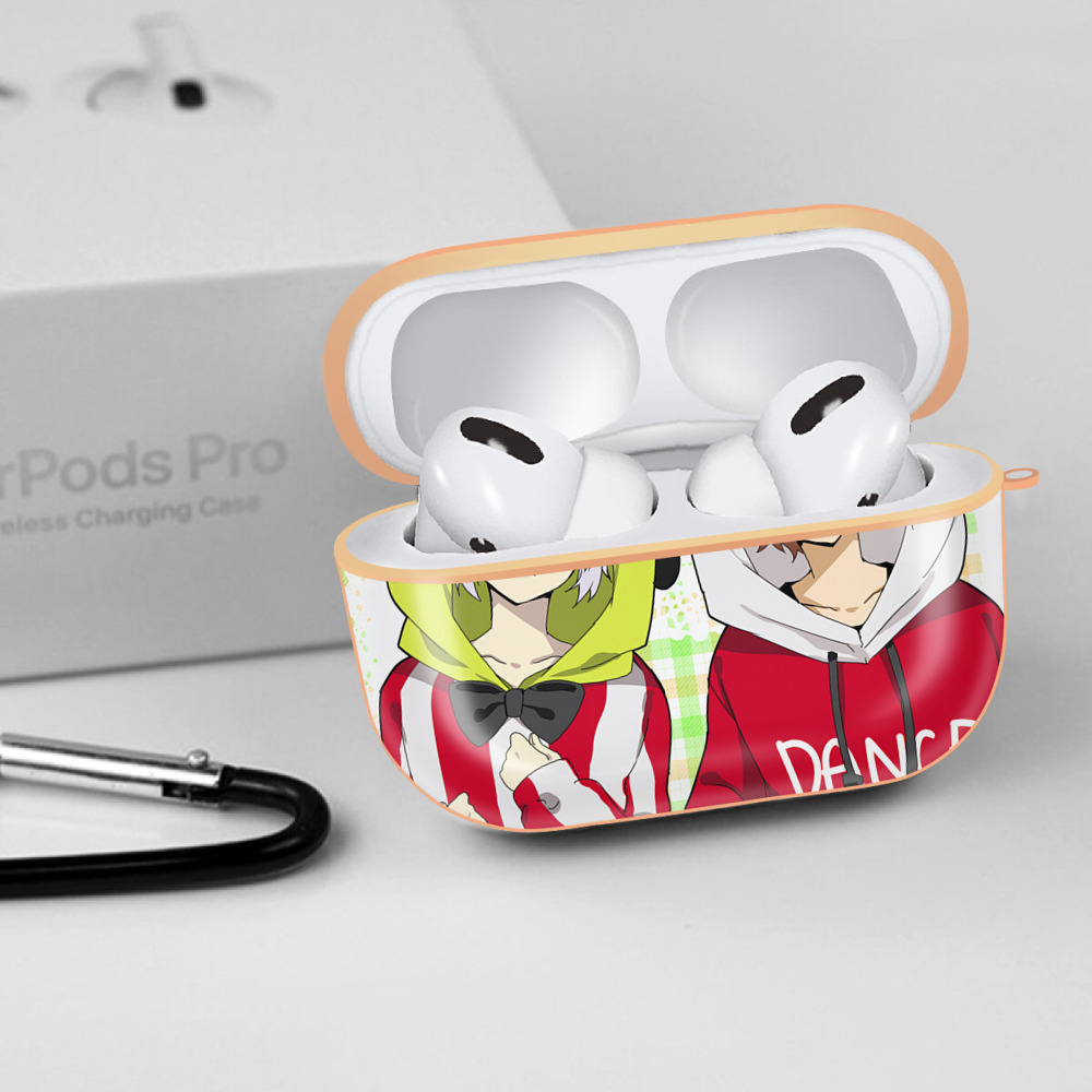 文豪ストレイドッグス Bungo Stray Dogs 【AirPods Pro用】ハードシェル保護ケース｜耐衝撃・防指紋・カラビナ付き商品仕様