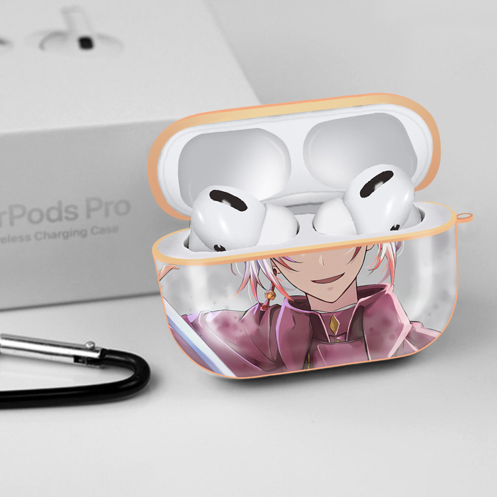 文豪ストレイドッグス Bungo Stray Dogs 【AirPods Pro用】ハードシェル保護ケース｜耐衝撃・防指紋・カラビナ付き商品仕様