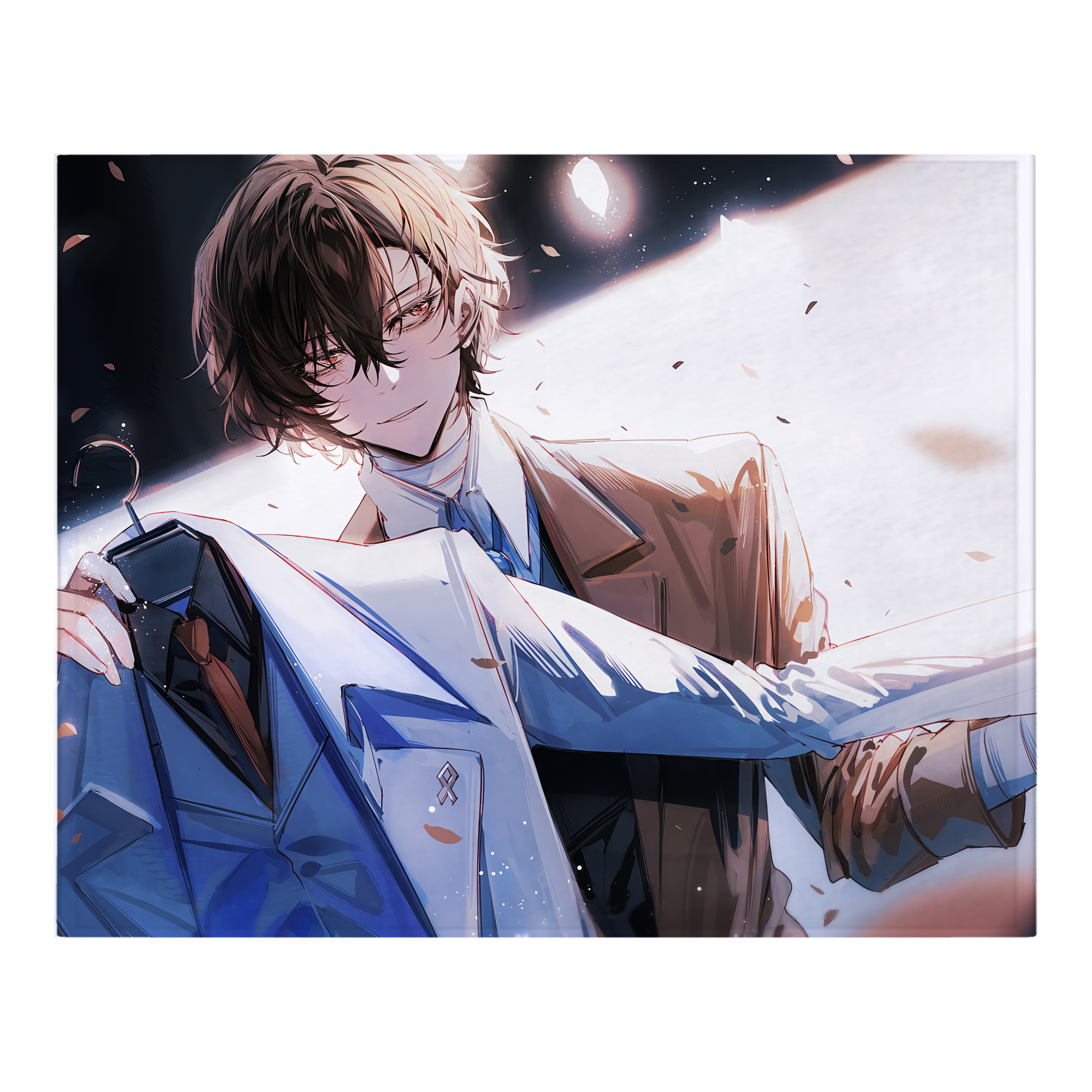 （画像用） 文豪ストレイドッグス Bungo Stray Dogs フランネルブランケット・多サイズ対応（横型）