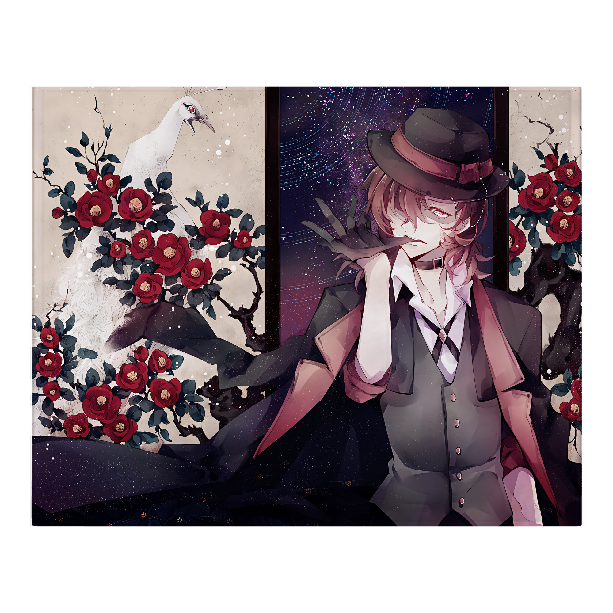 （画像用） 文豪ストレイドッグス Bungo Stray Dogs フランネルブランケット・多サイズ対応（横型）