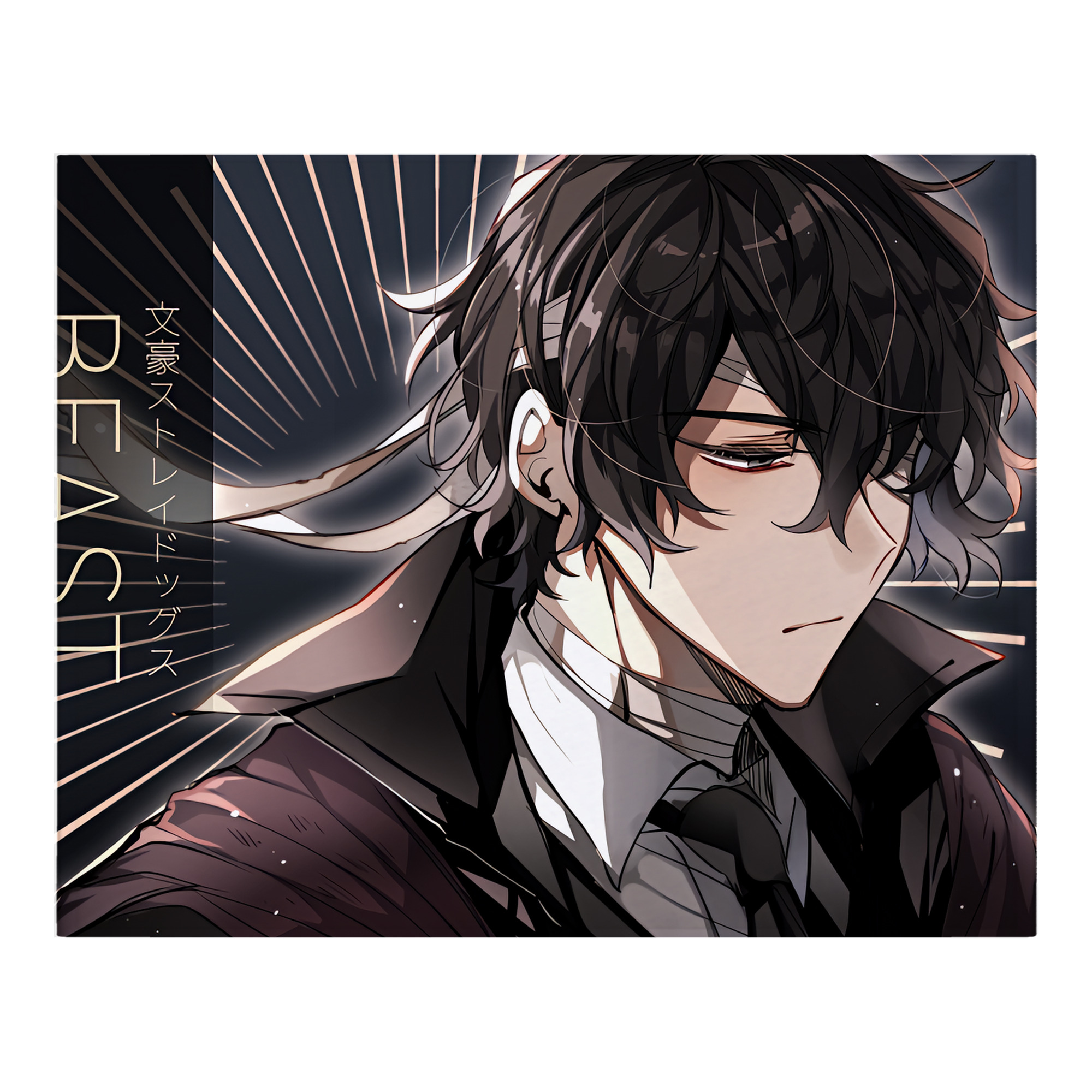 （画像用） 文豪ストレイドッグス Bungo Stray Dogs フランネルブランケット・多サイズ対応（横型）