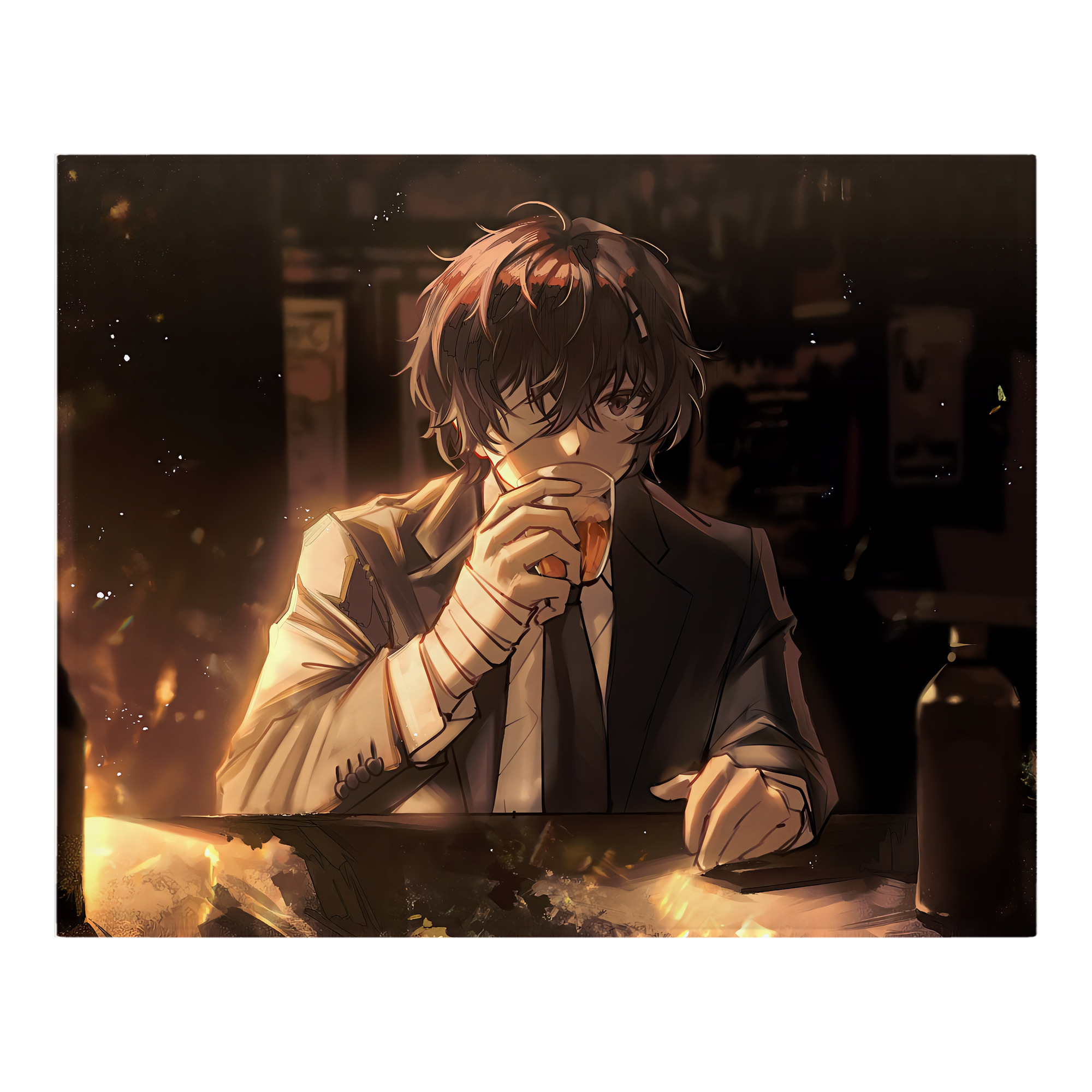 （画像用） 文豪ストレイドッグス Bungo Stray Dogs フランネルブランケット・多サイズ対応（横型）