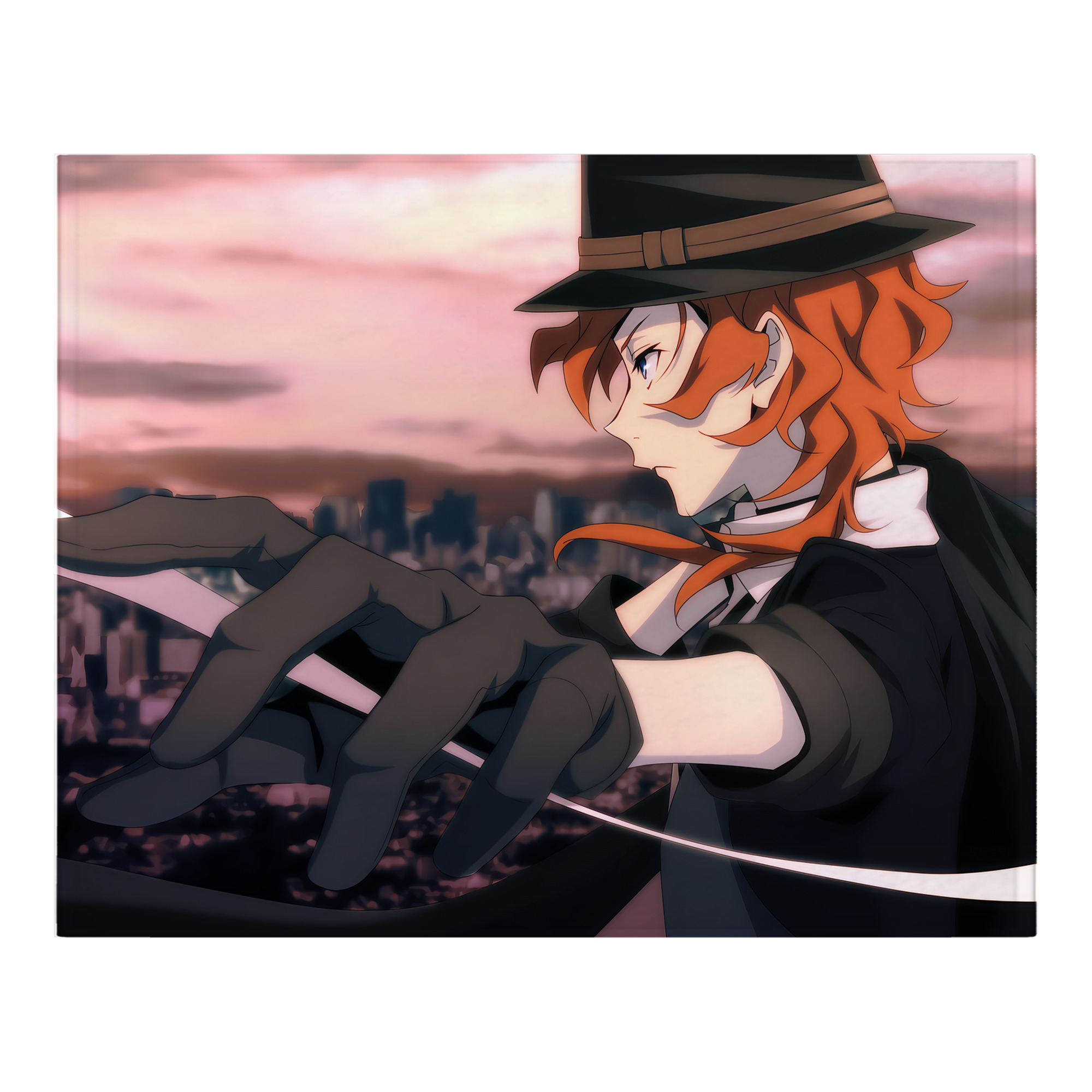 （画像用） 文豪ストレイドッグス Bungo Stray Dogs フランネルブランケット・多サイズ対応（横型）