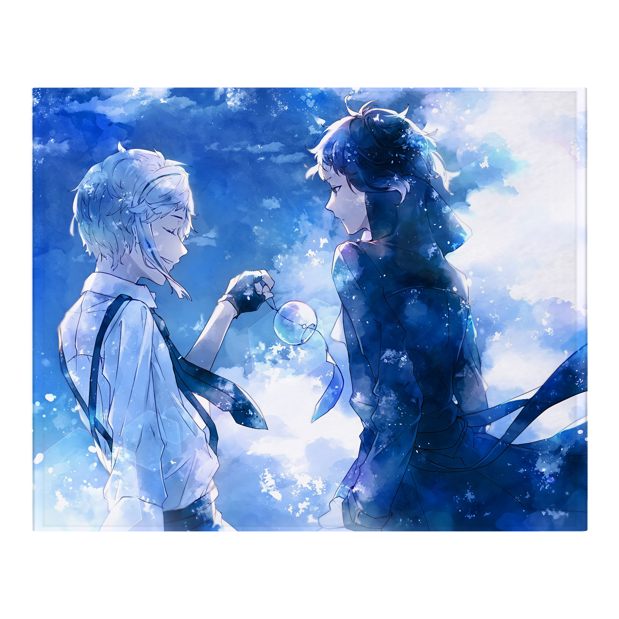 （画像用） 文豪ストレイドッグス Bungo Stray Dogs フランネルブランケット・多サイズ対応（横型）