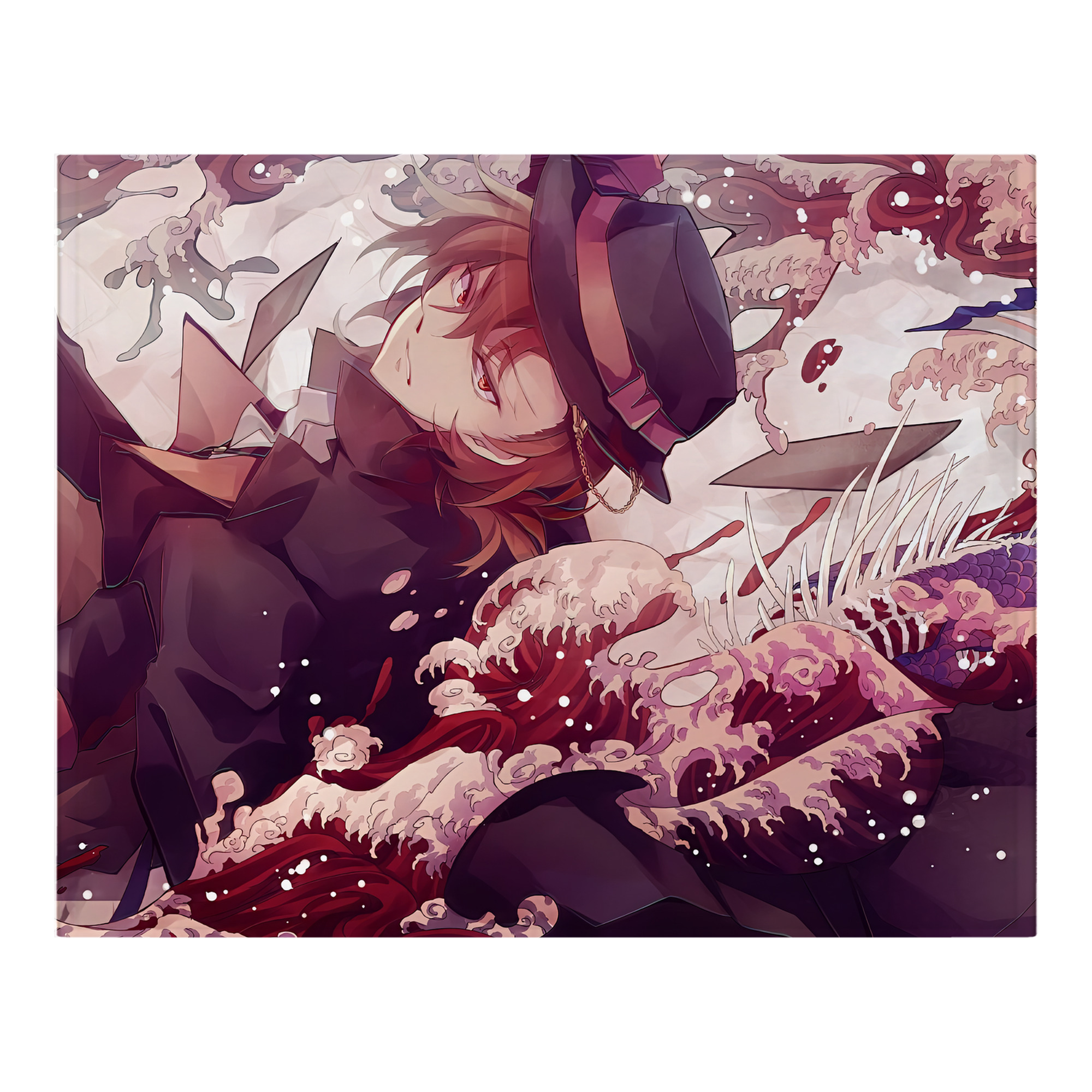 （画像用） 文豪ストレイドッグス Bungo Stray Dogs フランネルブランケット・多サイズ対応（横型）