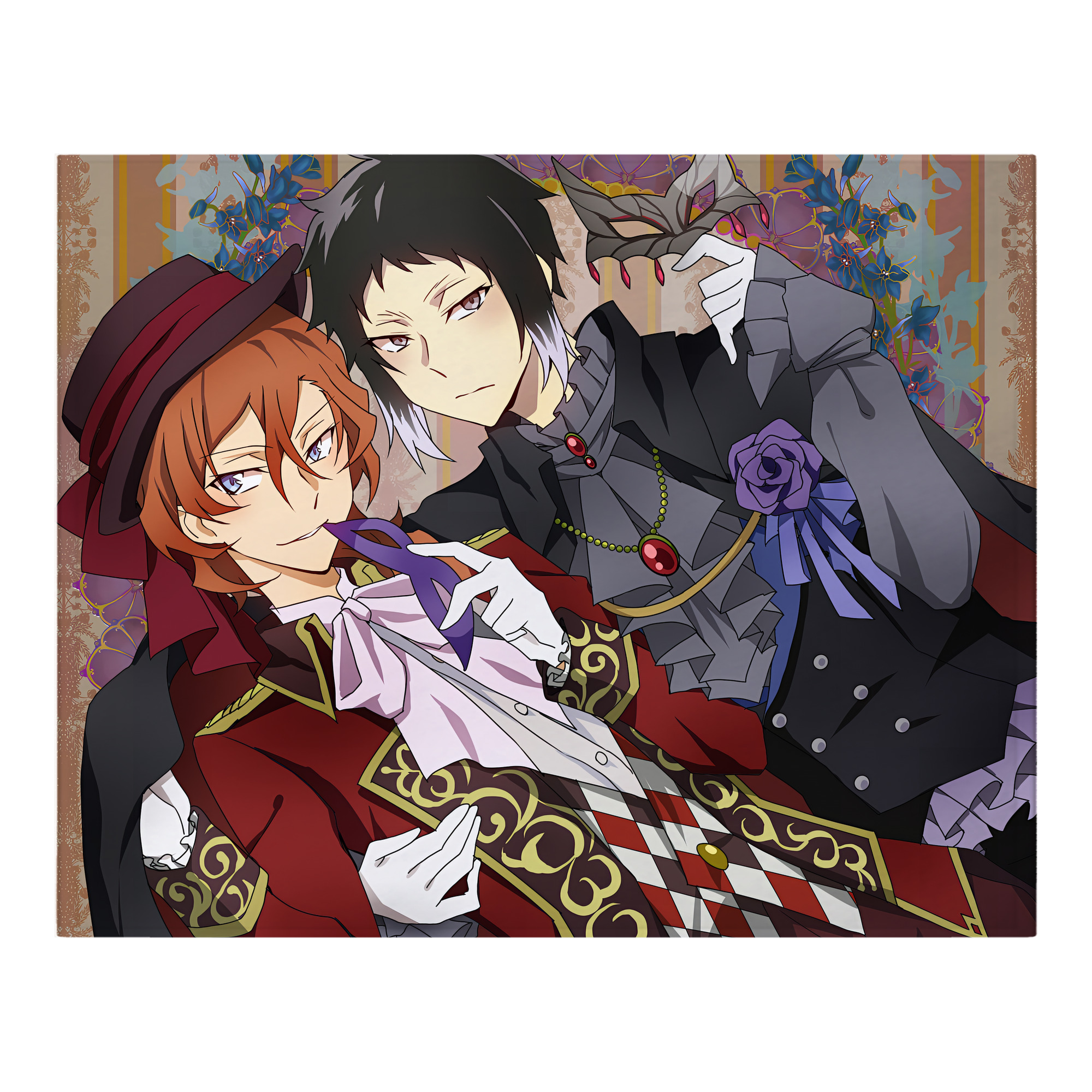 （画像用） 文豪ストレイドッグス Bungo Stray Dogs フランネルブランケット・多サイズ対応（横型）