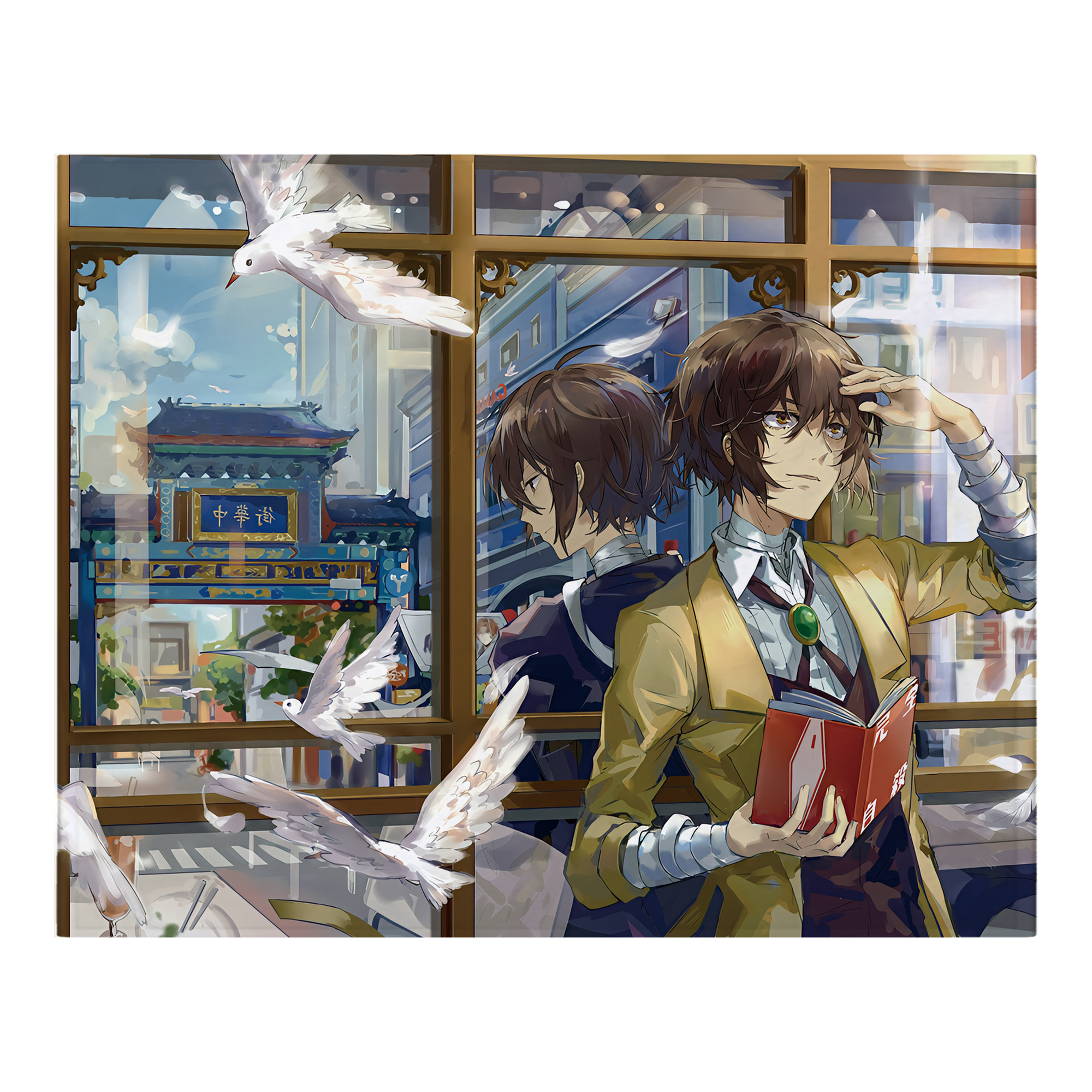 （画像用） 文豪ストレイドッグス Bungo Stray Dogs フランネルブランケット・多サイズ対応（横型）