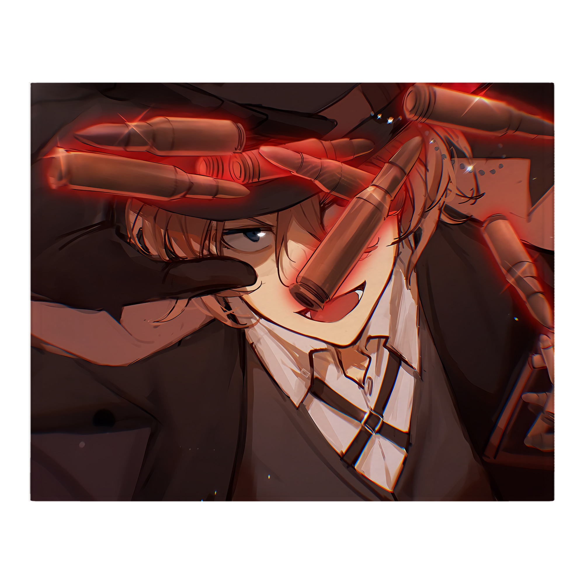 （画像用） 文豪ストレイドッグス Bungo Stray Dogs フランネルブランケット・多サイズ対応（横型）