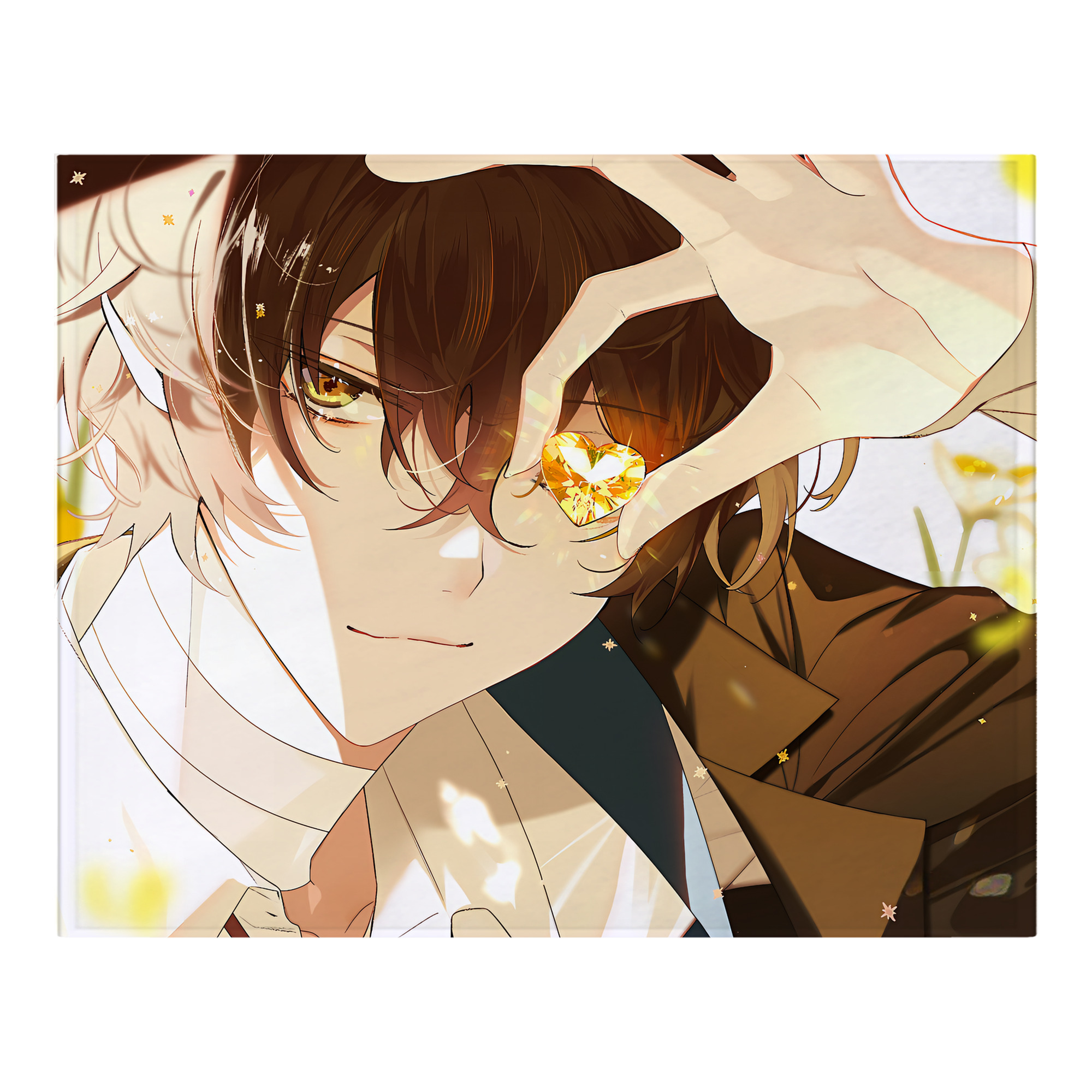 （画像用） 文豪ストレイドッグス Bungo Stray Dogs フランネルブランケット・多サイズ対応（横型）