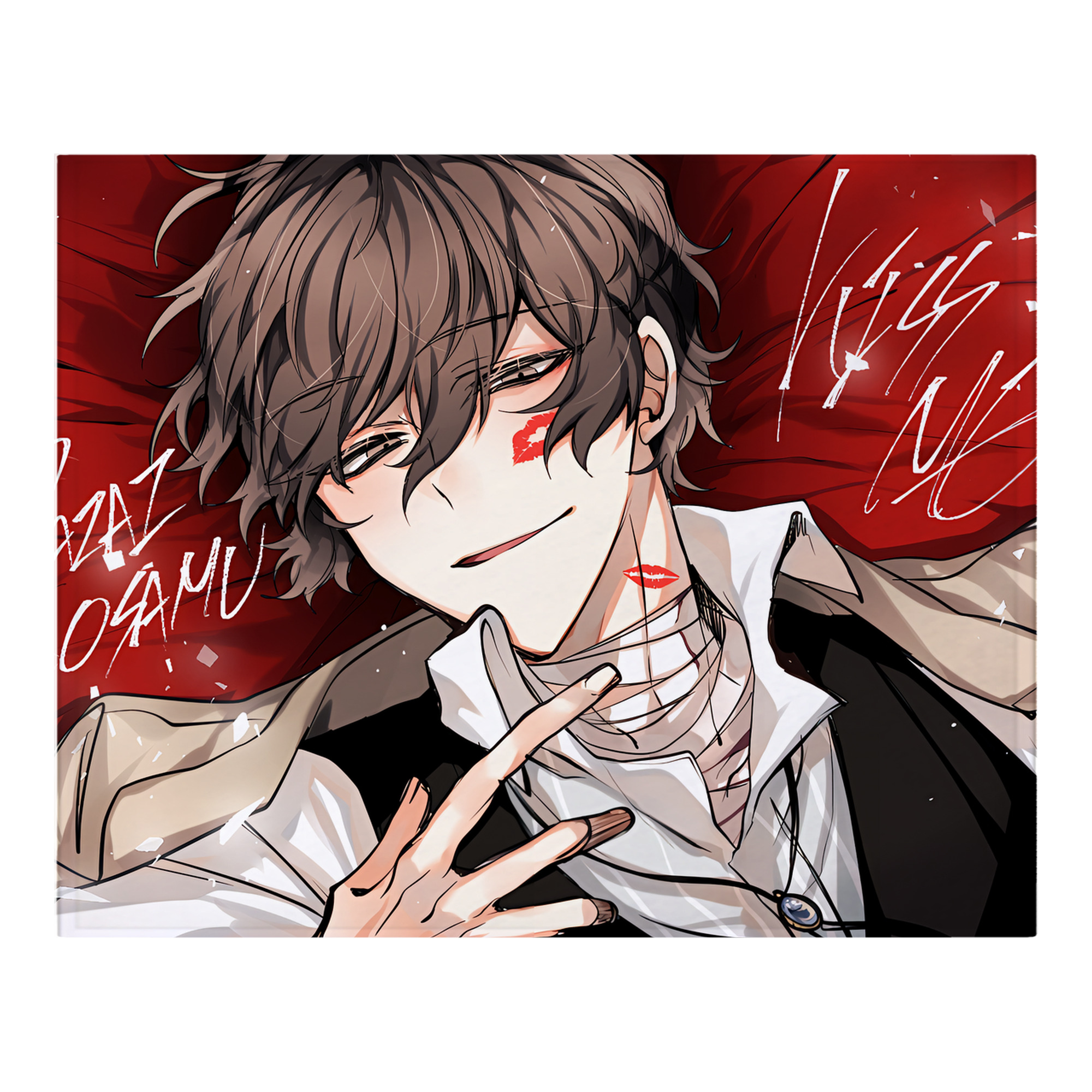 （画像用） 文豪ストレイドッグス Bungo Stray Dogs フランネルブランケット・多サイズ対応（横型）