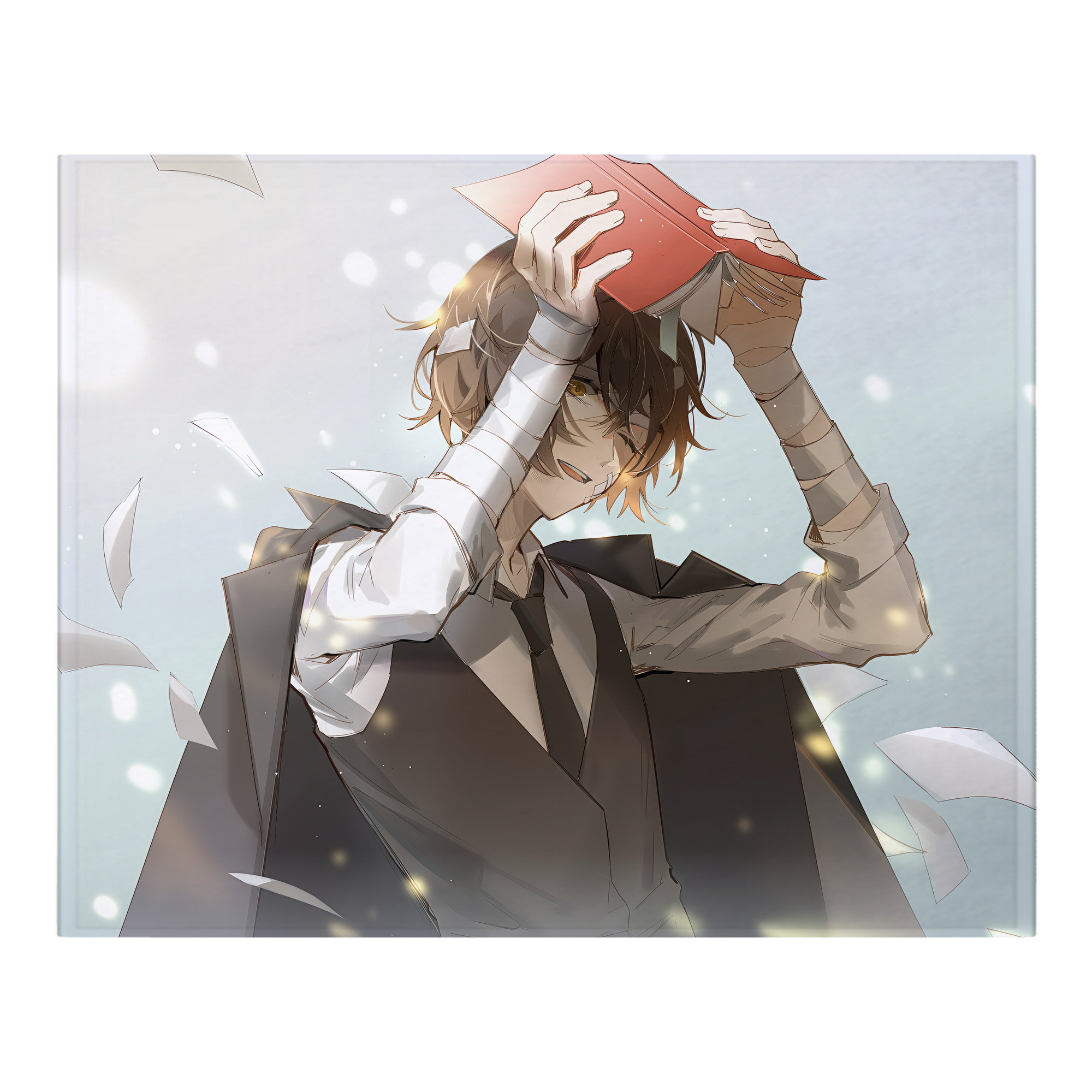 （画像用） 文豪ストレイドッグス Bungo Stray Dogs フランネルブランケット・多サイズ対応（横型）
