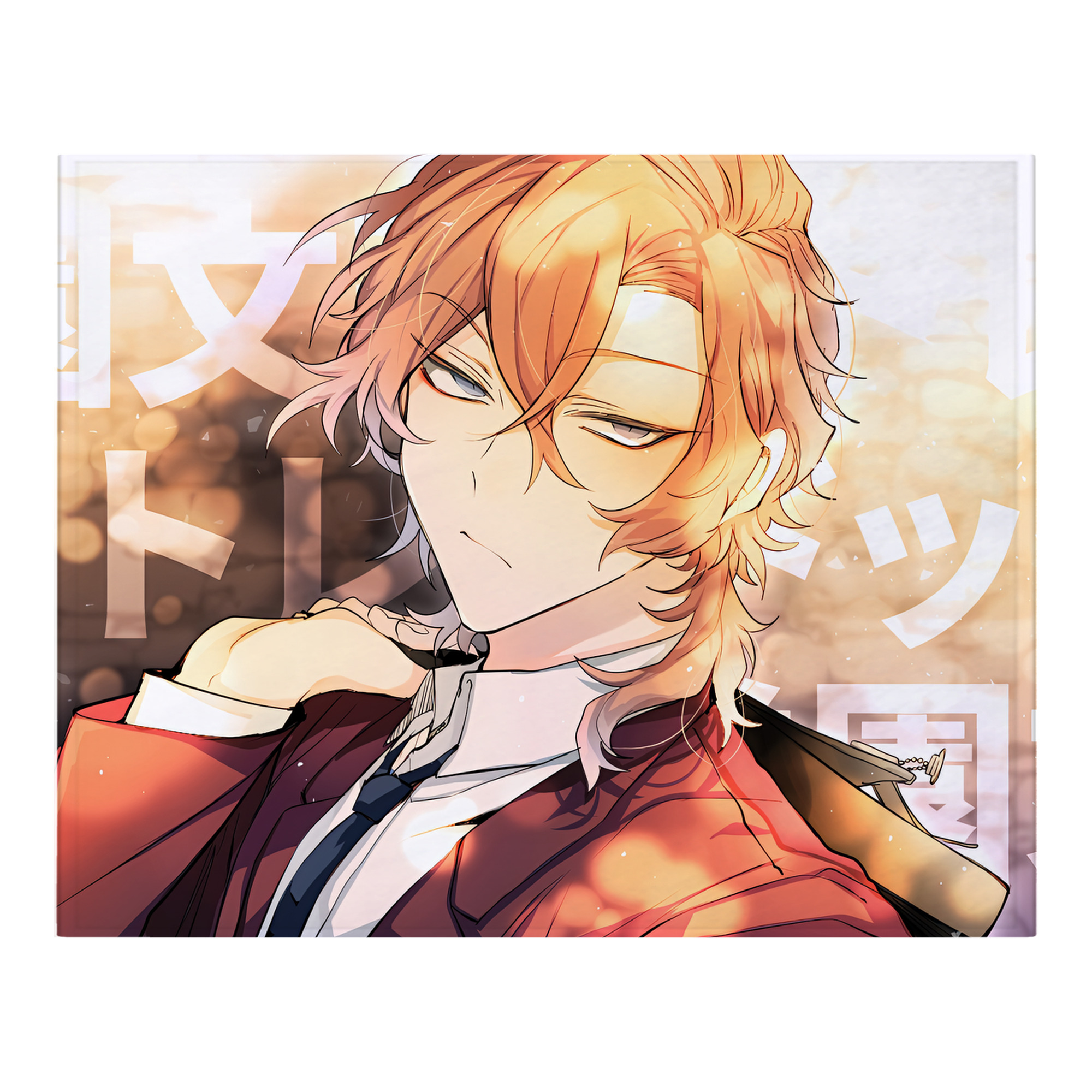 （画像用） 文豪ストレイドッグス Bungo Stray Dogs フランネルブランケット・多サイズ対応（横型）