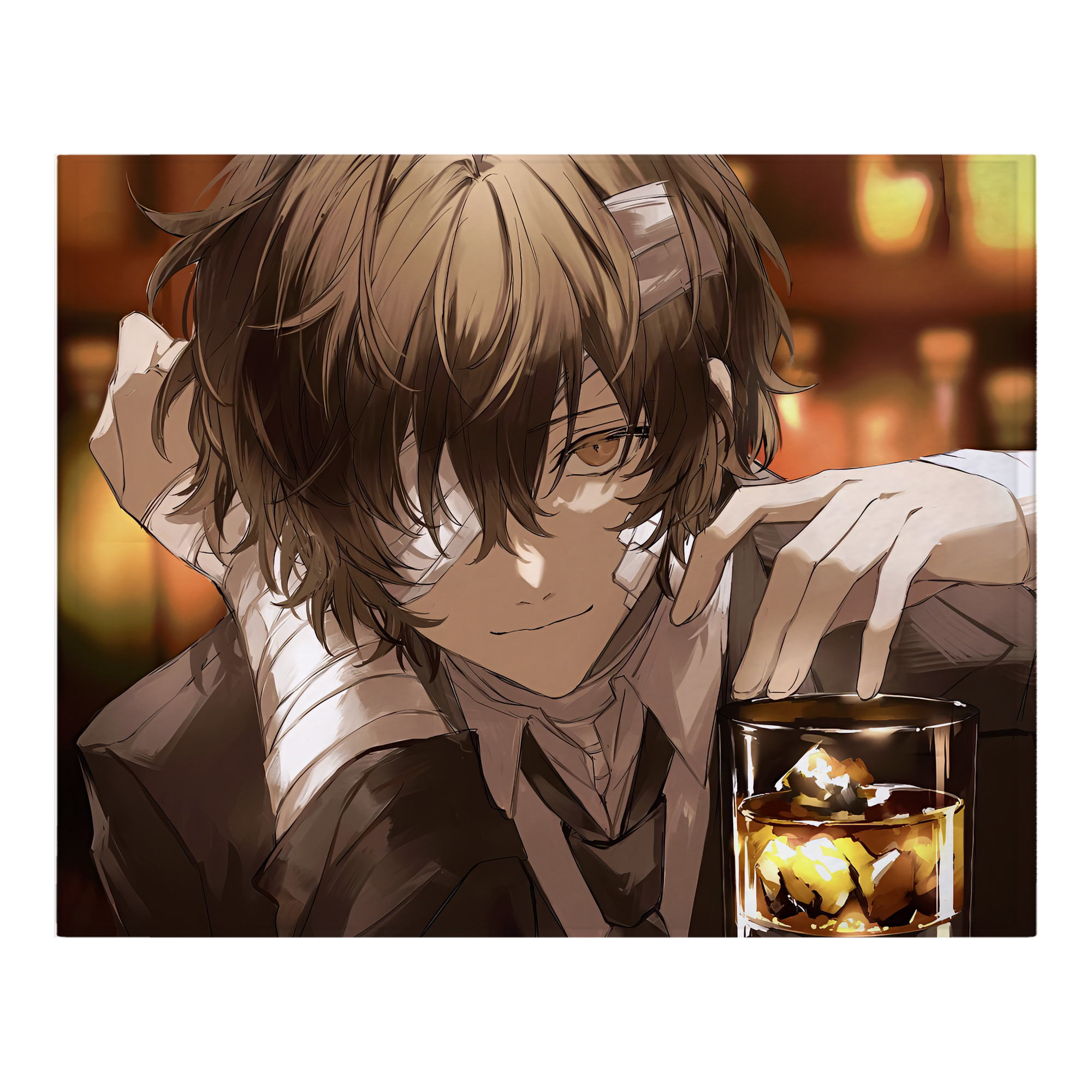 （画像用） 文豪ストレイドッグス Bungo Stray Dogs フランネルブランケット・多サイズ対応（横型）