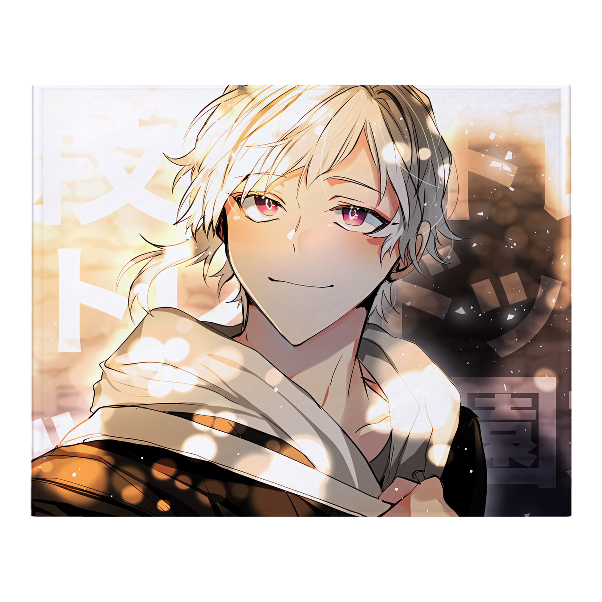 （画像用） 文豪ストレイドッグス Bungo Stray Dogs フランネルブランケット・多サイズ対応（横型）