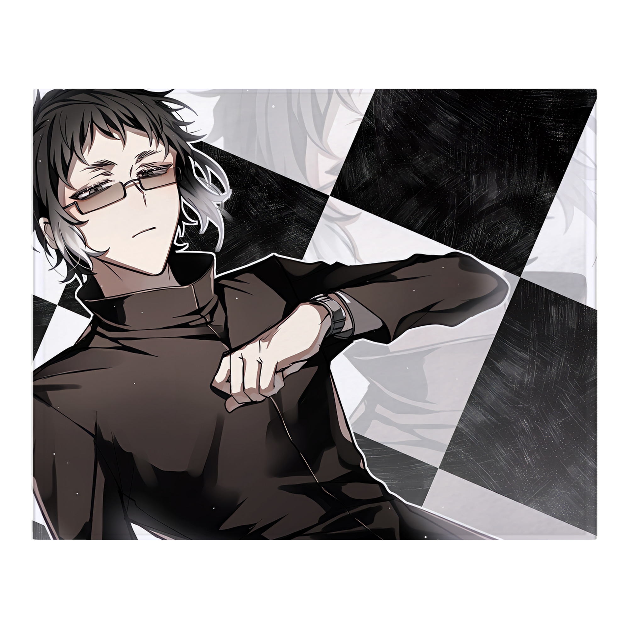 （画像用） 文豪ストレイドッグス Bungo Stray Dogs フランネルブランケット・多サイズ対応（横型）