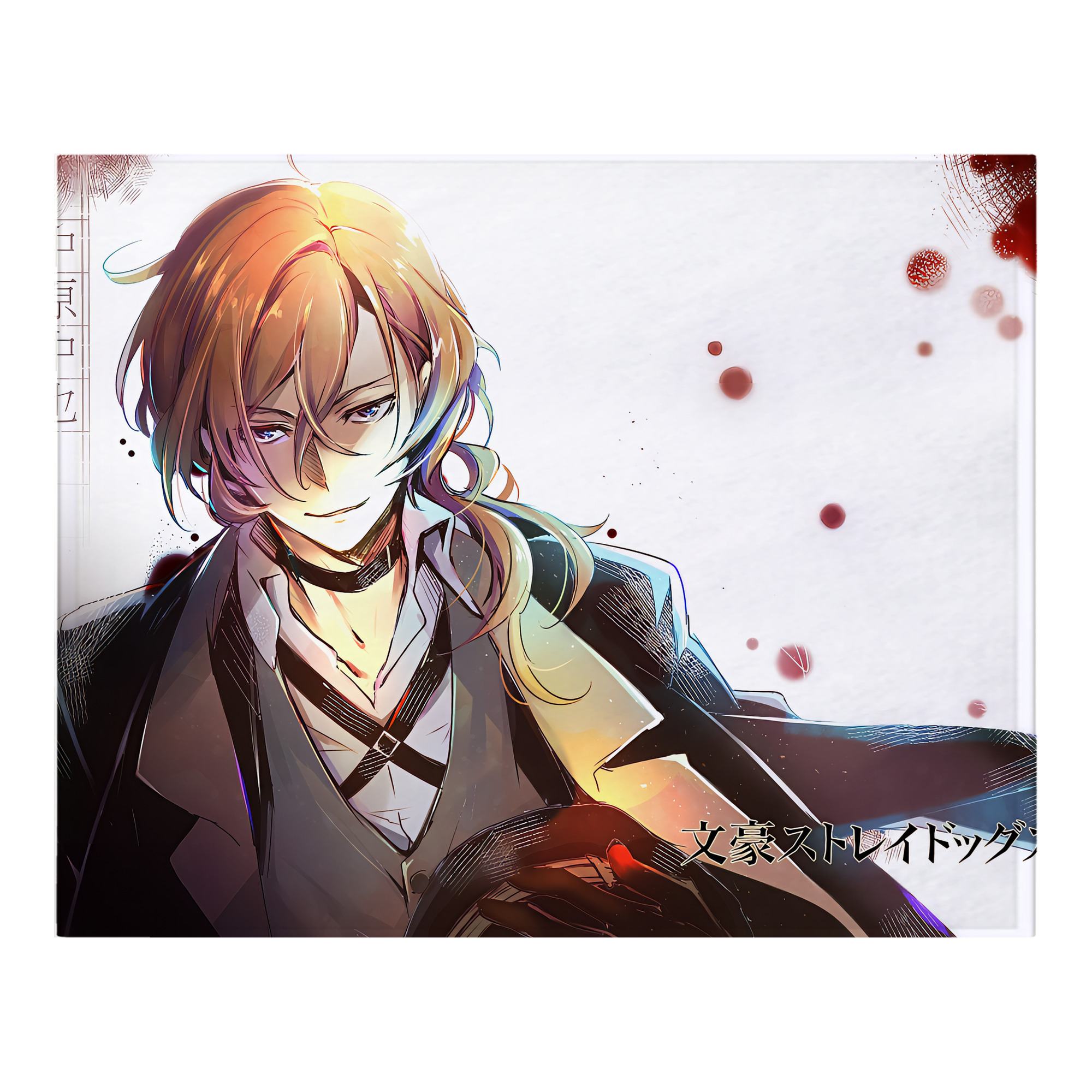 （画像用） 文豪ストレイドッグス Bungo Stray Dogs フランネルブランケット・多サイズ対応（横型）