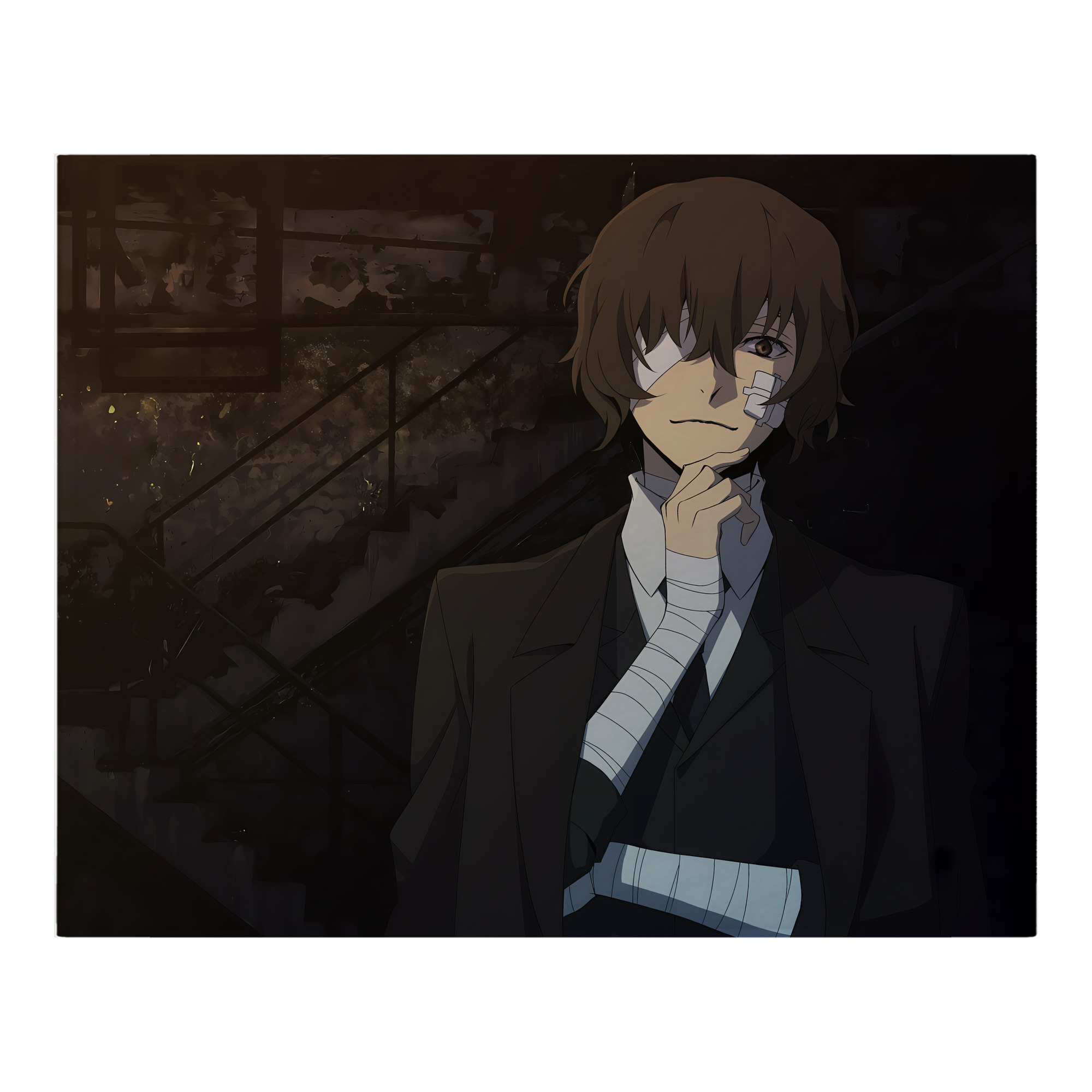 （画像用） 文豪ストレイドッグス Bungo Stray Dogs フランネルブランケット・多サイズ対応（横型）