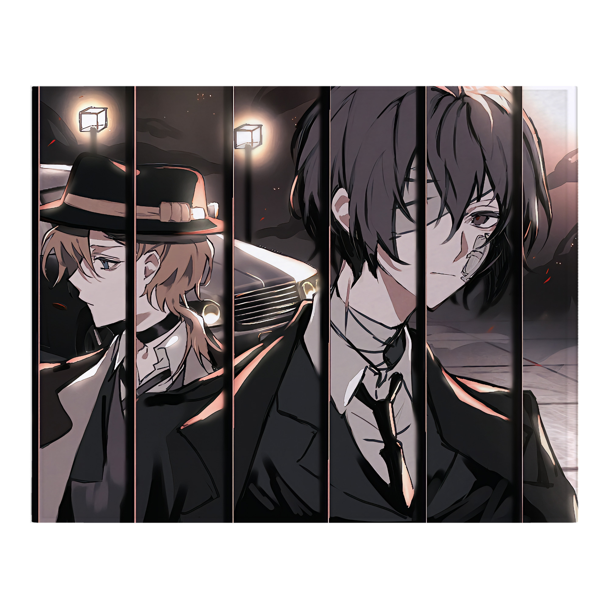 （画像用） 文豪ストレイドッグス Bungo Stray Dogs フランネルブランケット・多サイズ対応（横型）