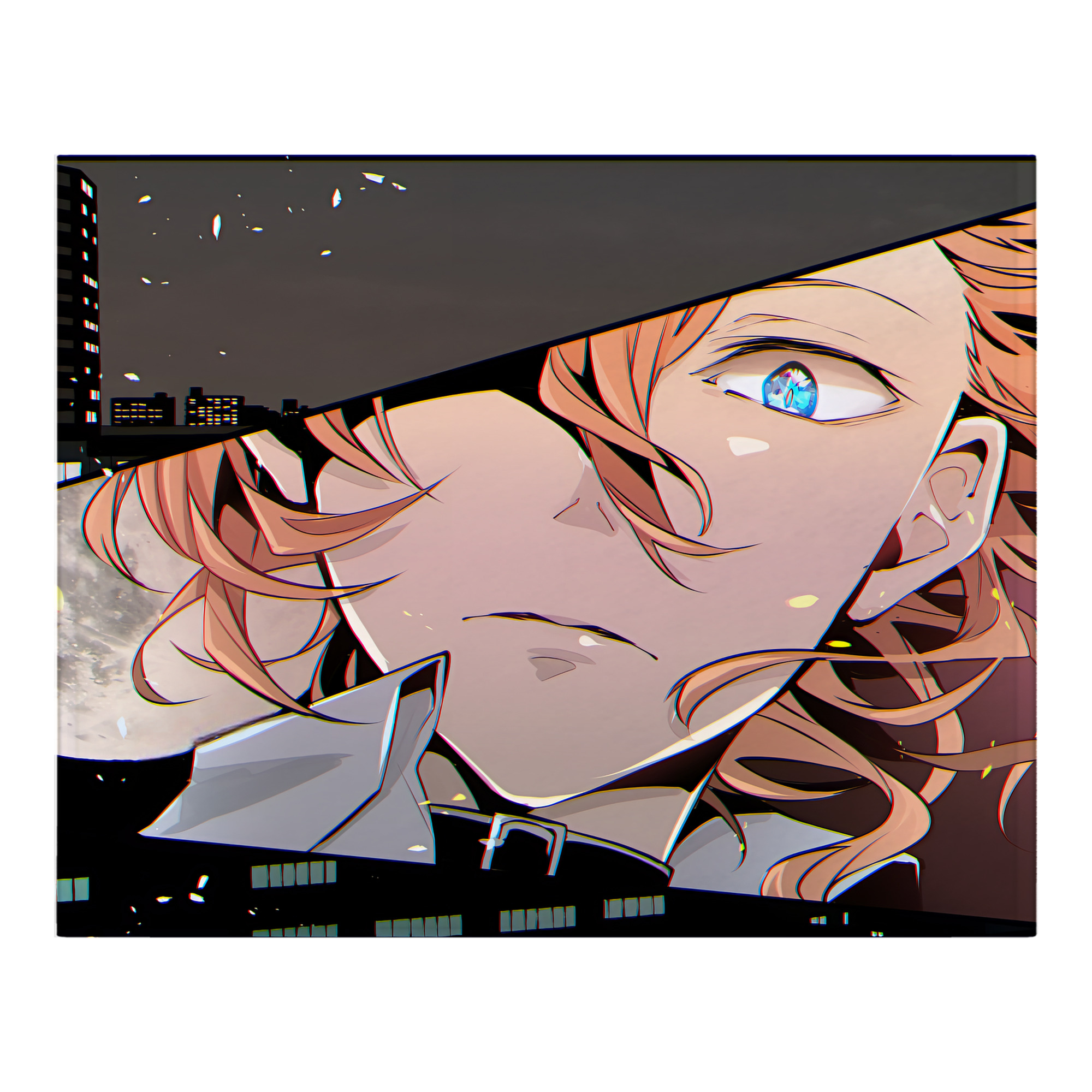 （画像用） 文豪ストレイドッグス Bungo Stray Dogs フランネルブランケット・多サイズ対応（横型）