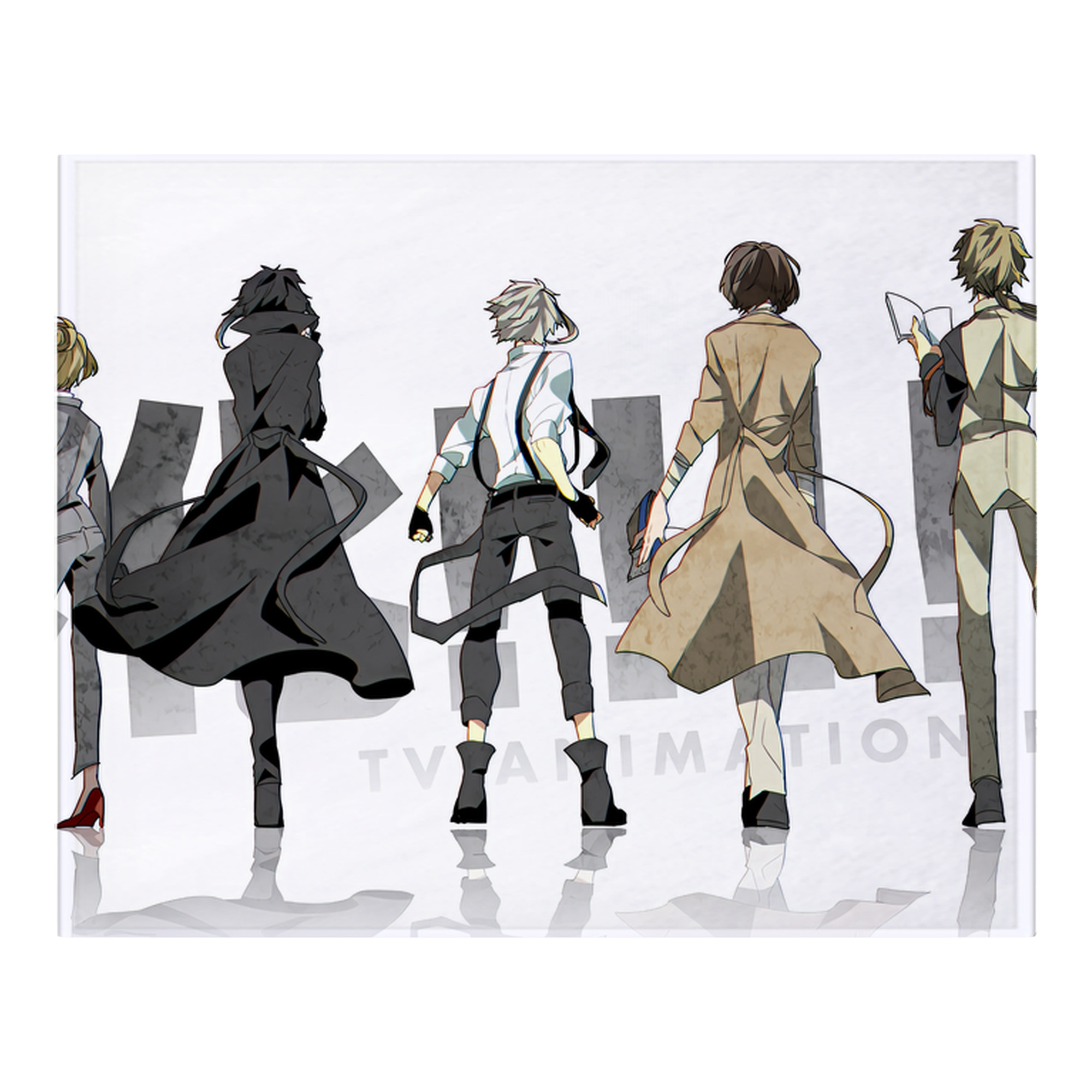 （画像用） 文豪ストレイドッグス Bungo Stray Dogs フランネルブランケット・多サイズ対応（横型）