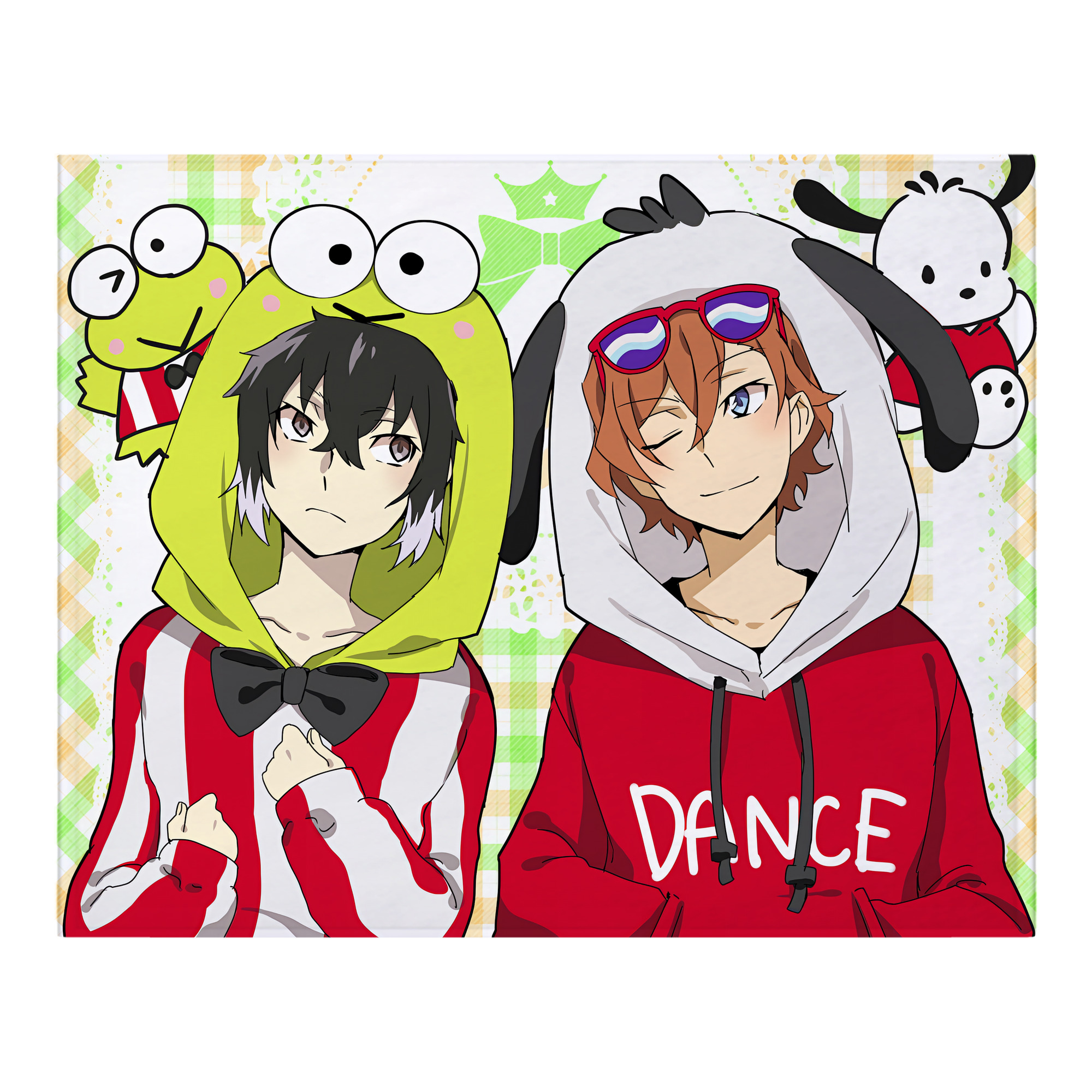 （画像用） 文豪ストレイドッグス Bungo Stray Dogs フランネルブランケット・多サイズ対応（横型）