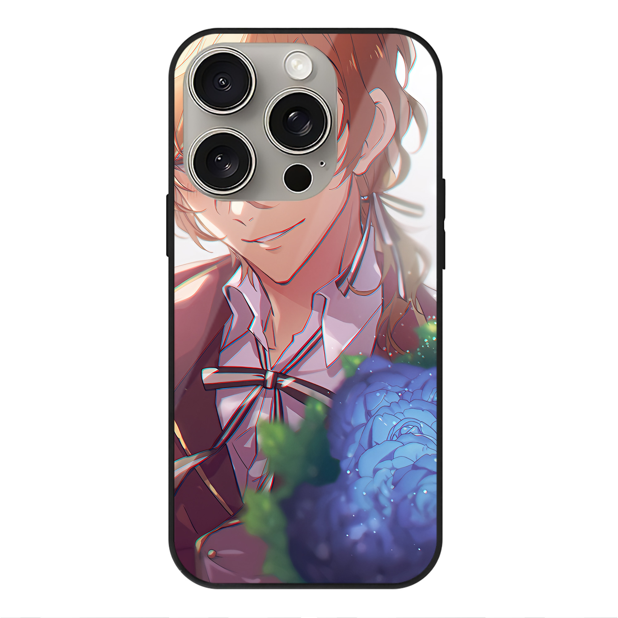 （画像用） 文豪ストレイドッグス Bungo Stray Dogs 【iPhone15Pro対応】スマホケース 耐衝撃＆黄変防止 背面ガラス