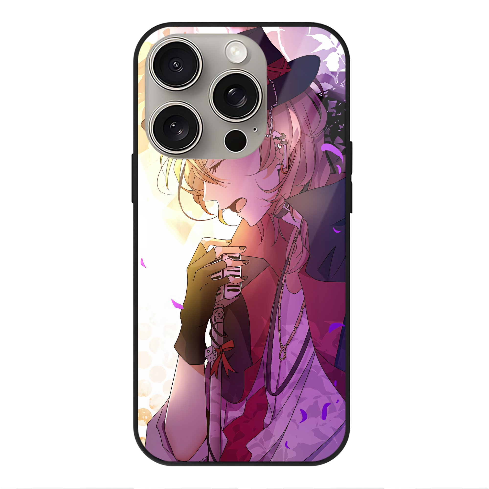 （画像用） 文豪ストレイドッグス Bungo Stray Dogs 【iPhone15Pro対応】スマホケース 耐衝撃＆黄変防止 背面ガラス