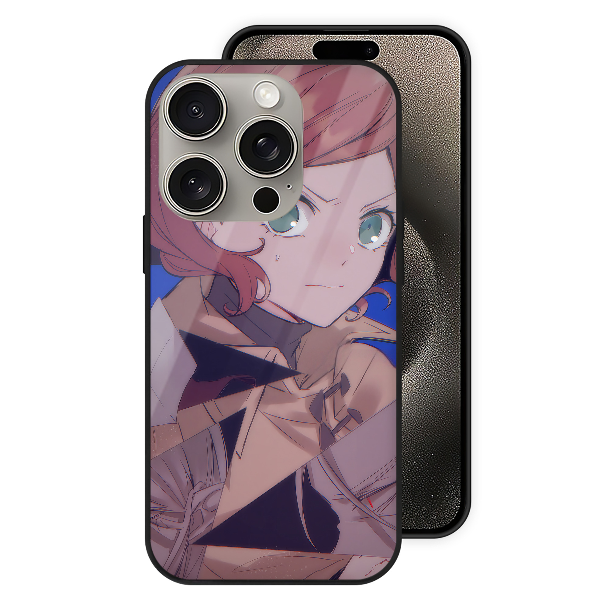 （画像用） 文豪ストレイドッグス Bungo Stray Dogs 【iPhone15Pro対応】スマホケース 耐衝撃＆黄変防止 背面ガラス