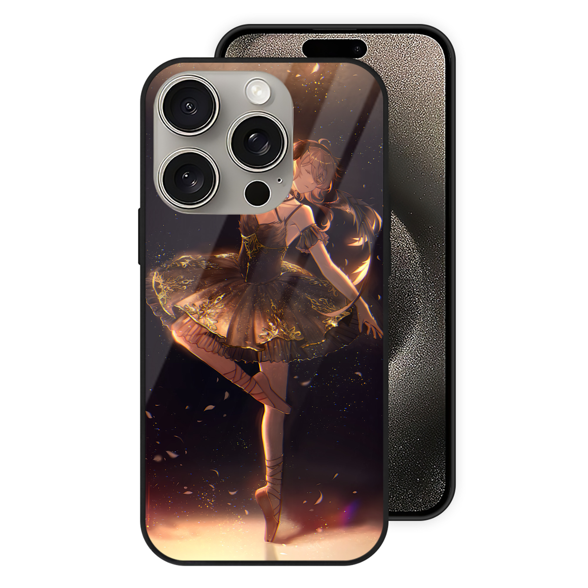 （画像用） 文豪ストレイドッグス Bungo Stray Dogs 【iPhone15Pro対応】スマホケース 耐衝撃＆黄変防止 背面ガラス