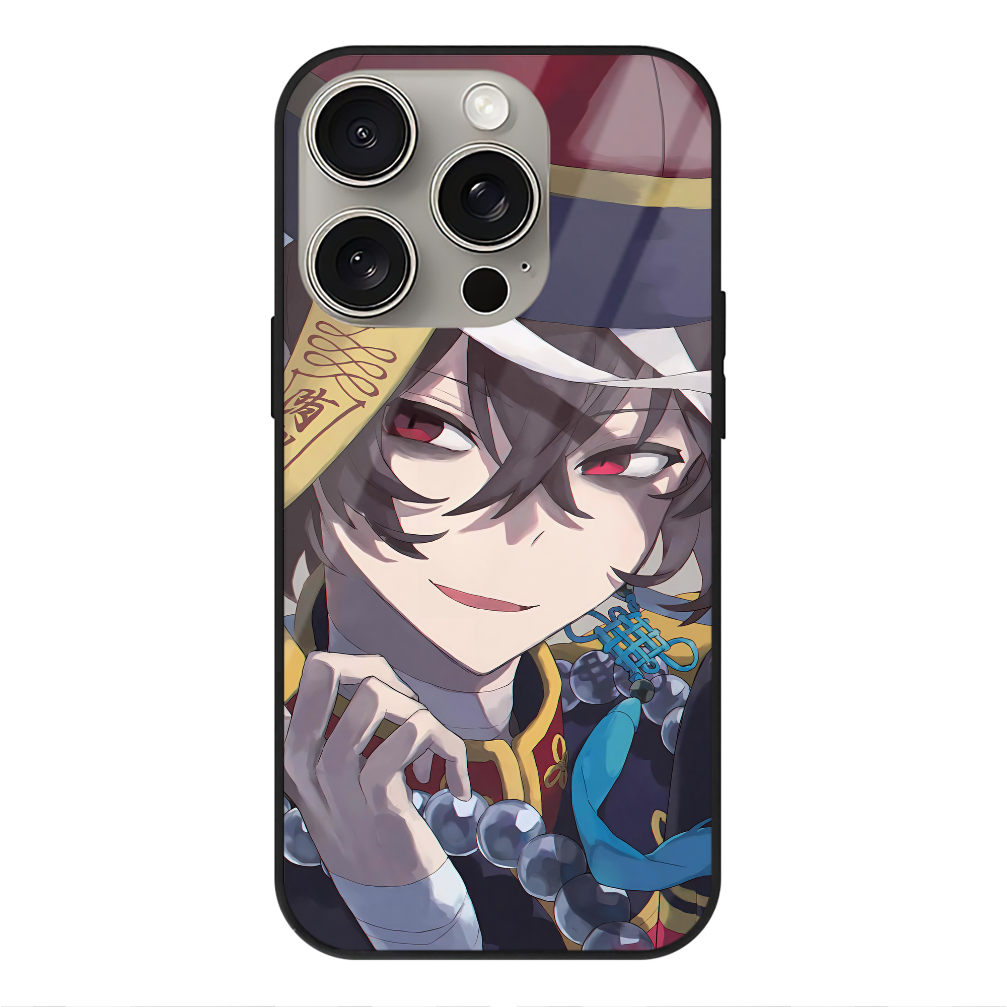 （画像用） 文豪ストレイドッグス Bungo Stray Dogs 【iPhone15Pro対応】スマホケース 耐衝撃＆黄変防止 背面ガラス
