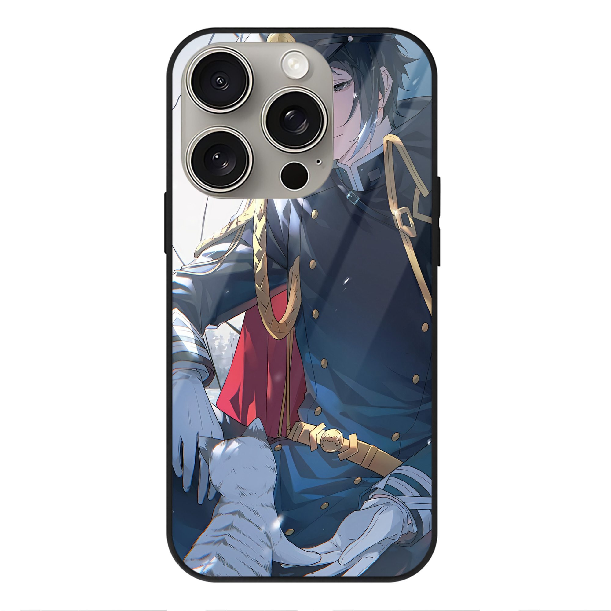 （画像用） 文豪ストレイドッグス Bungo Stray Dogs 【iPhone15Pro対応】スマホケース 耐衝撃＆黄変防止 背面ガラス